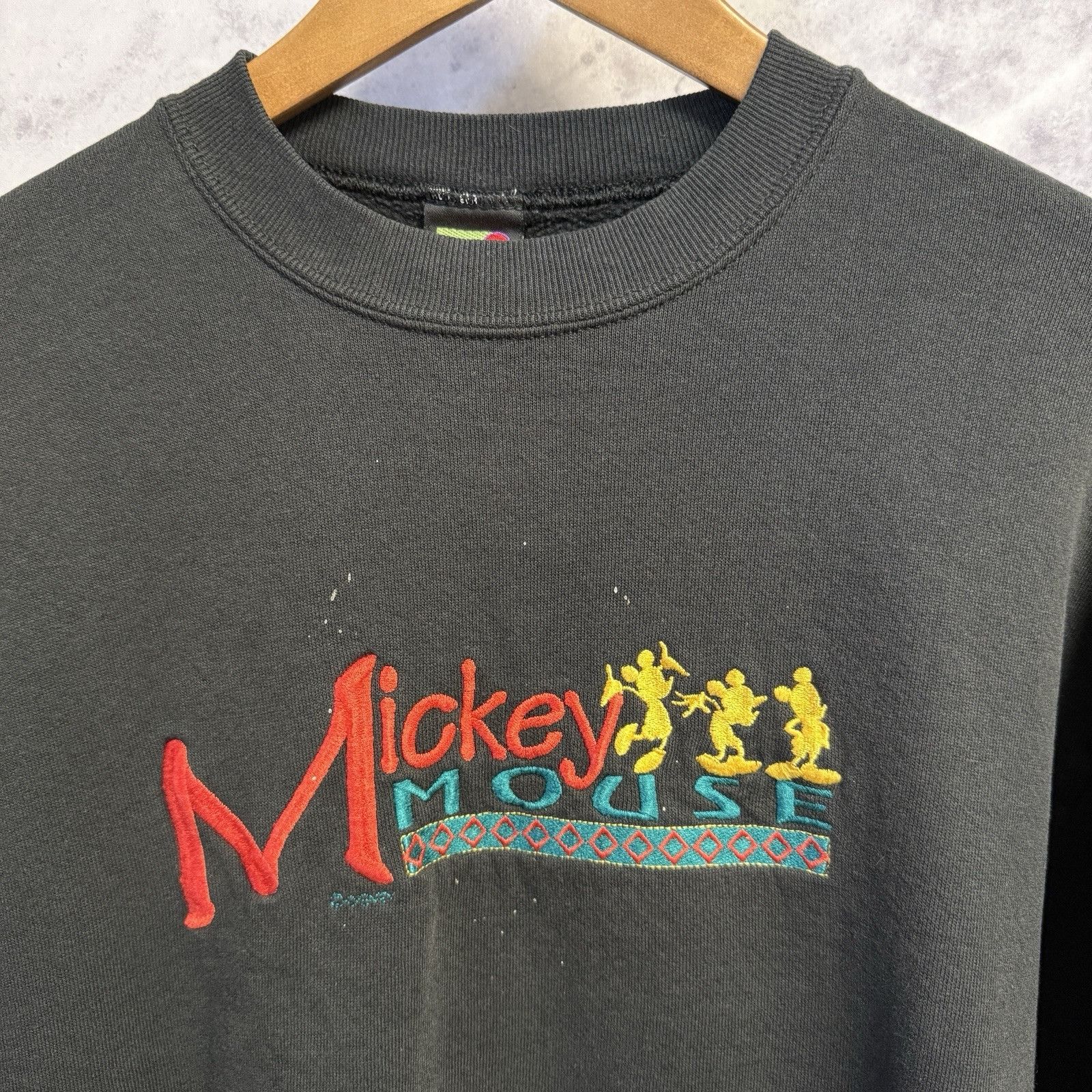 Disney Vintage 90s Disney Mickey Mouse Unlimited Sweatshirt Mens Me Size US M / EU 48-50 / 2 - 1 Thumbnail