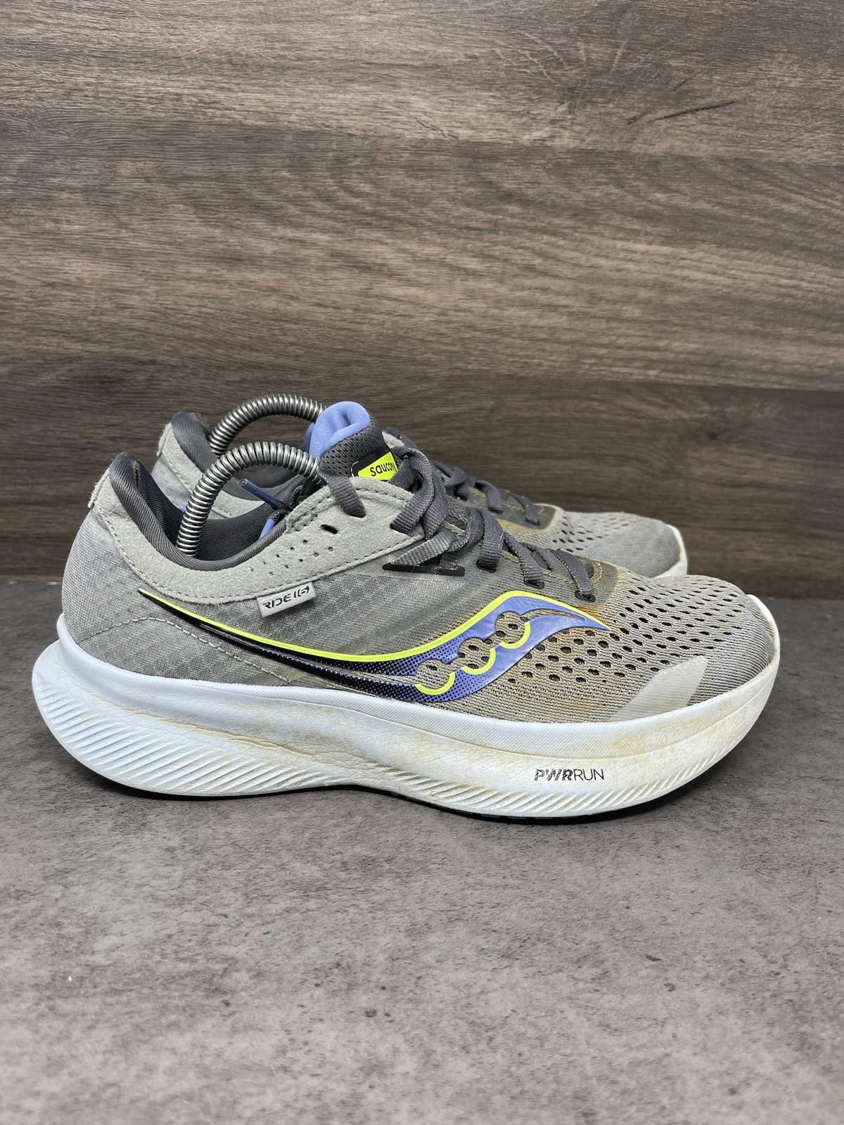 Saucony Saucony Ride 16 Sneakers Womens Size 7.5 Blue Grey Size US 7.5 / IT 37.5 - 5 Thumbnail
