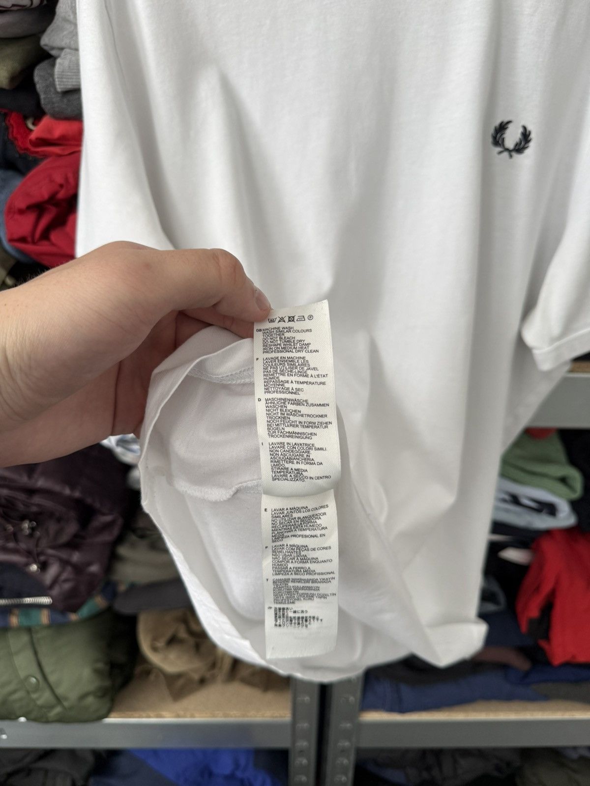Fred Perry Vintage Fred Perry T-Shirt White Casual Tee Streetwear Hype Size US L / EU 52-54 / 3 - 10 Thumbnail