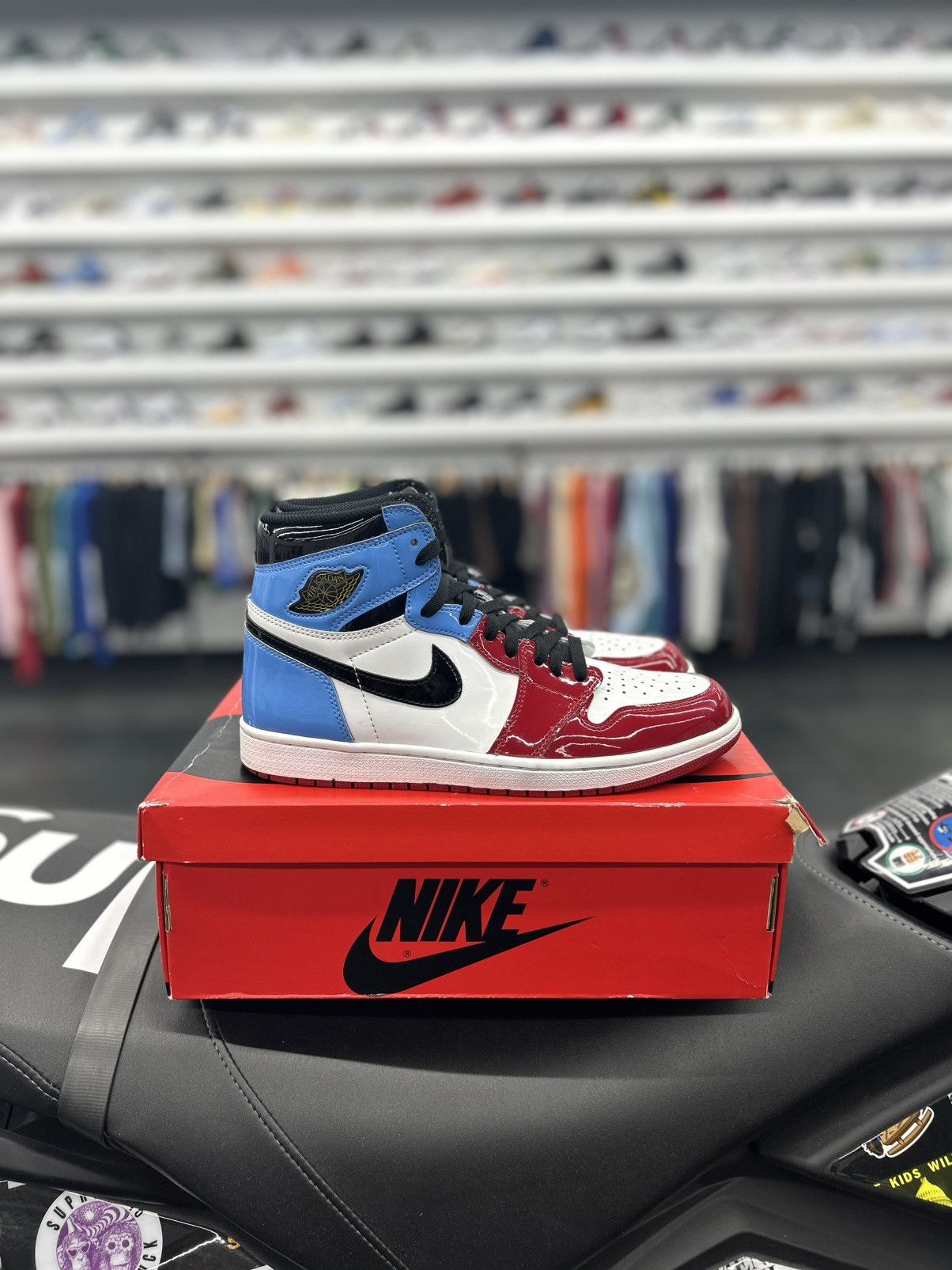 78857 Jordan Retro High “Fearless UNC Chicago”