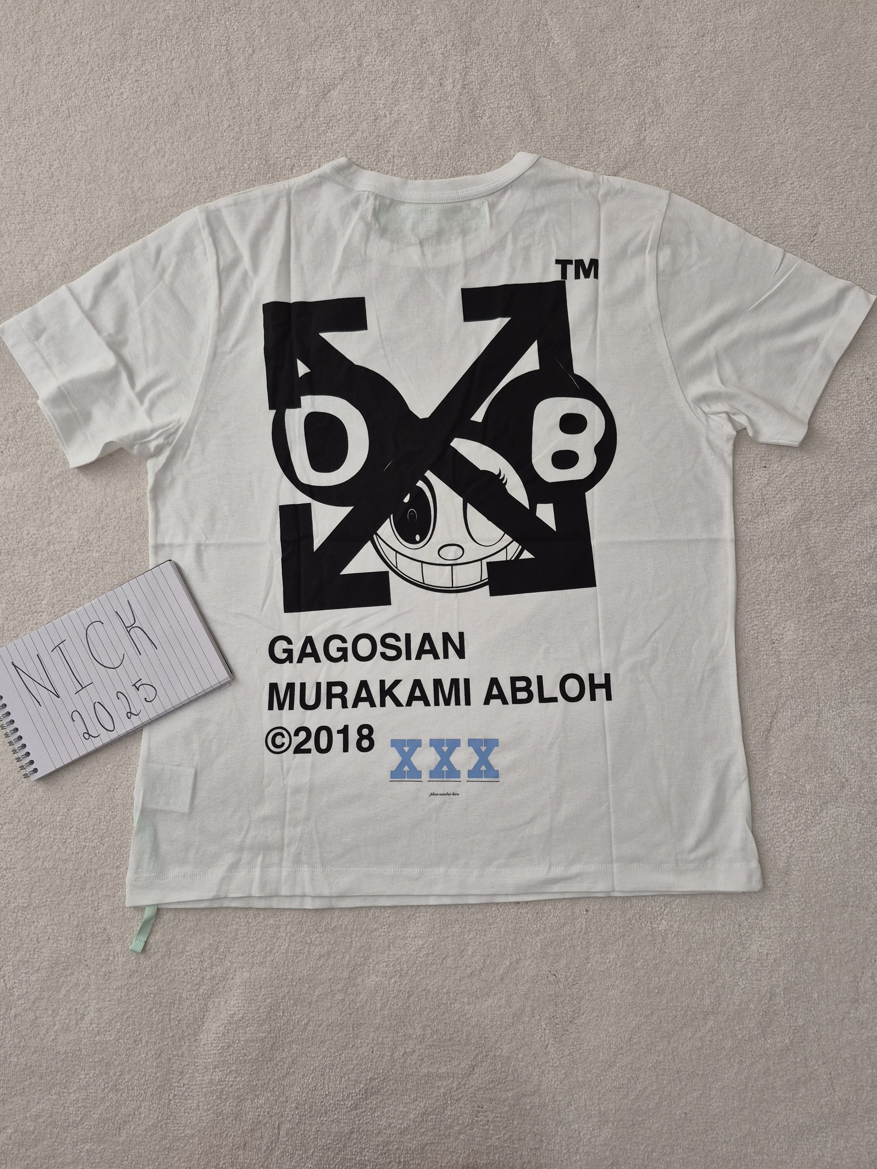 Off White Virgil Abloh Takashi Murakami Future Arrows XS - Main Image
