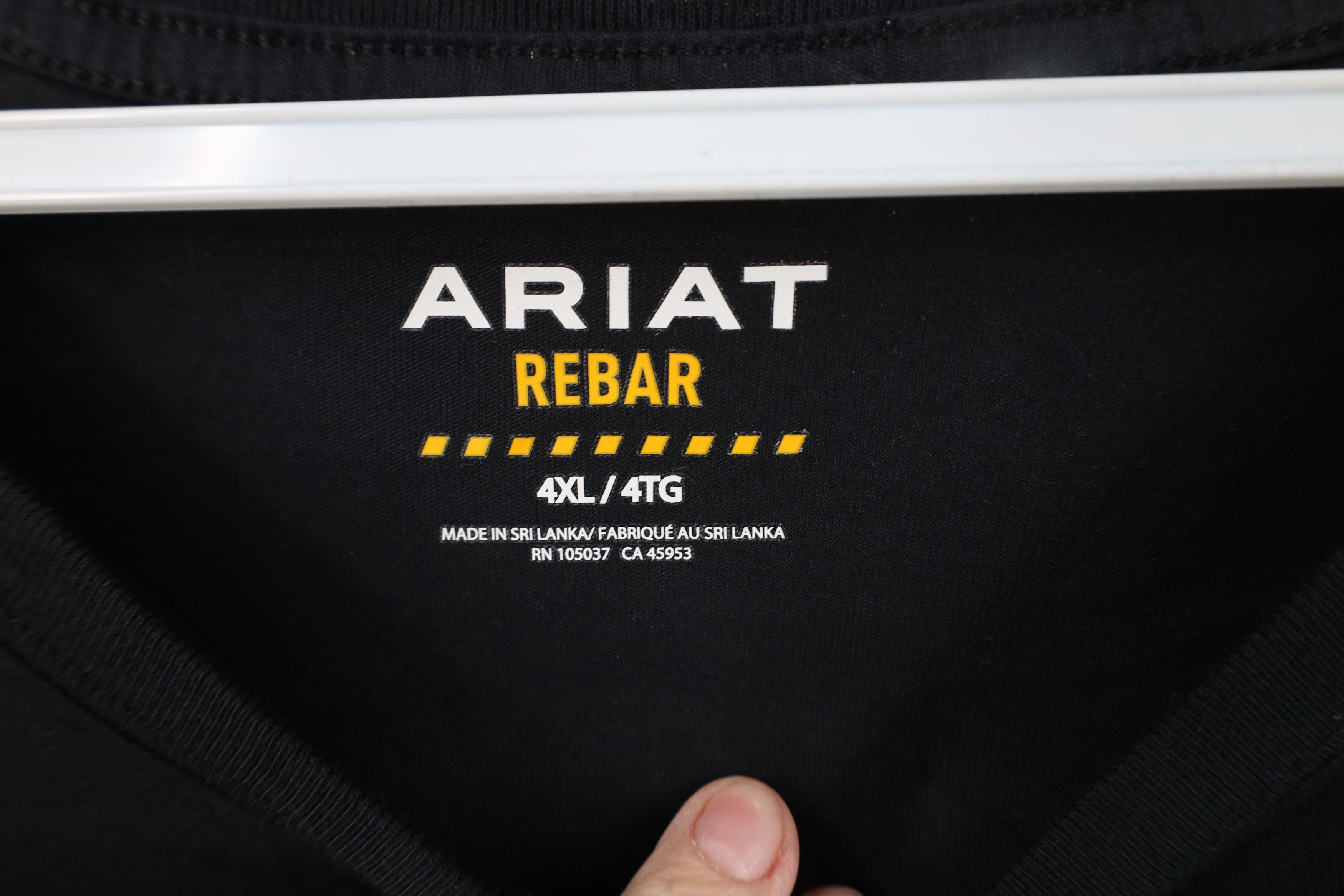 Ariat Ariat Rebar Workman Born 4 This Short Sleeve Pocket T-Shirt Size US XXL / EU 58 / 5 - 6 Thumbnail