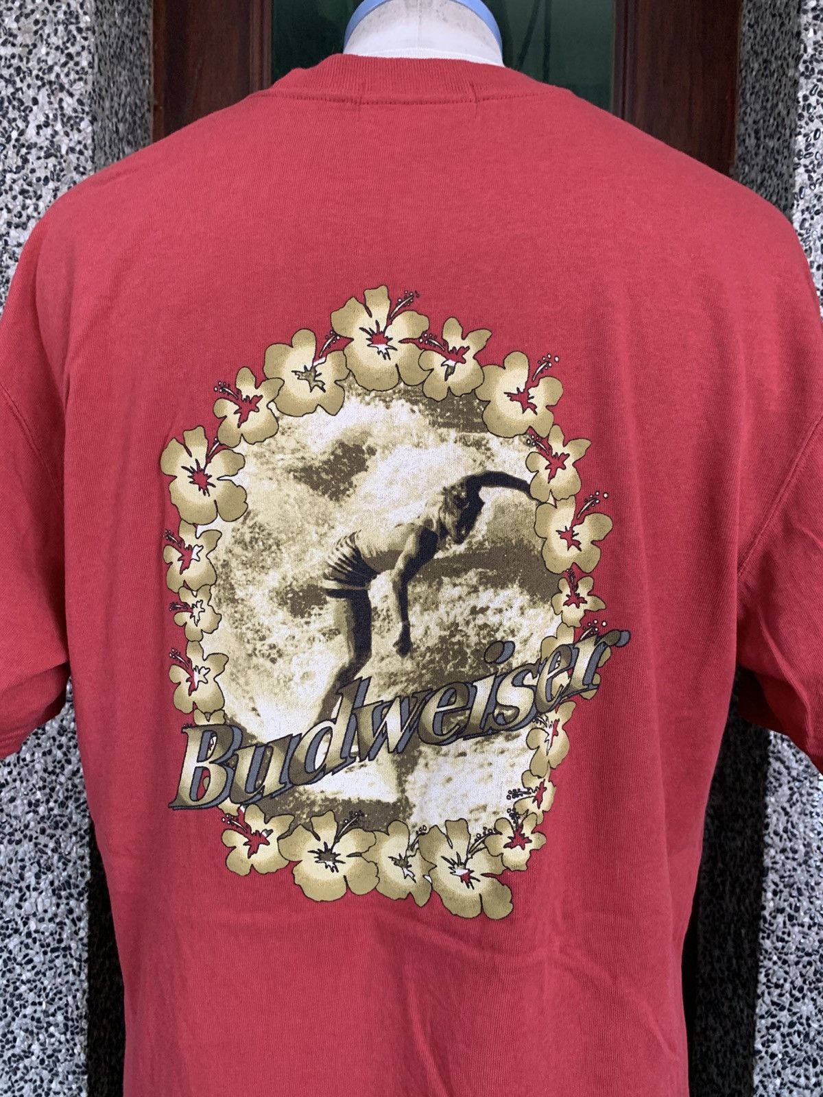 Budweiser Vintage 90s Budweiser Surf / Surfing / Streetwear T shirt Size US L / EU 52-54 / 3 - 2 Thumbnail