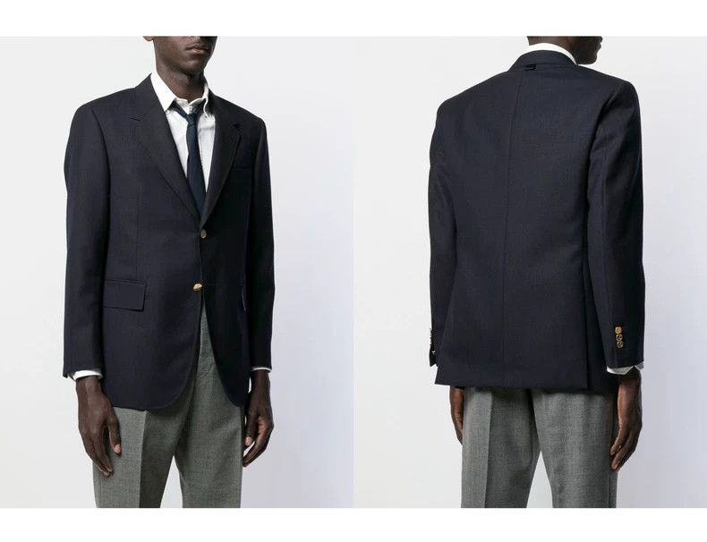 Thom Browne Thom Browne size2 Knitted blue label suit Size 38S - 8 Thumbnail