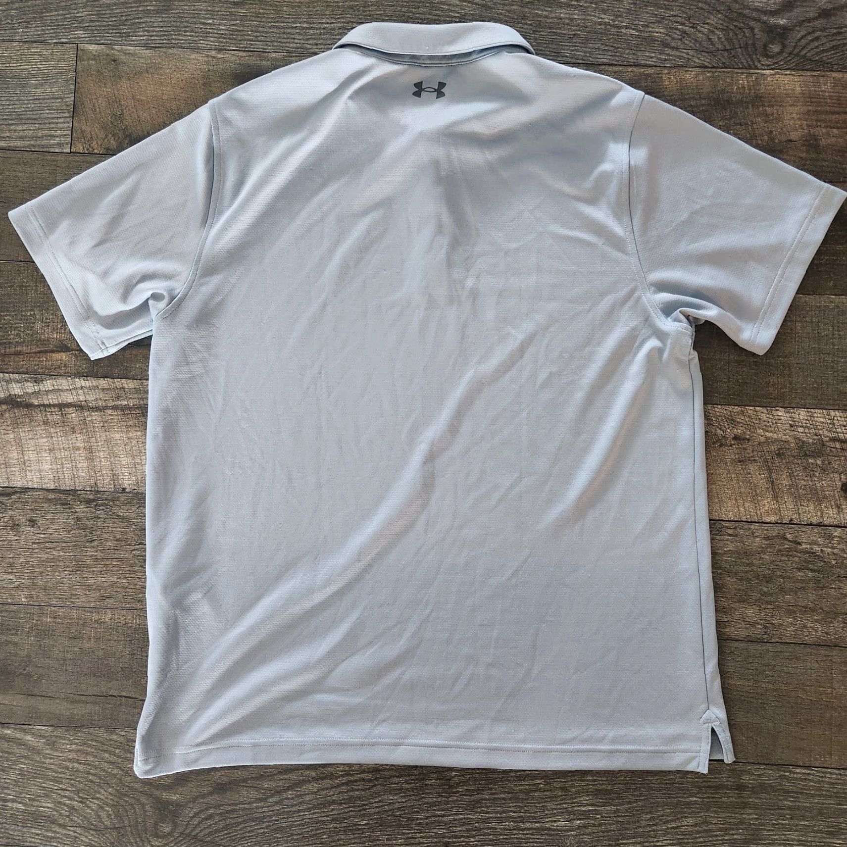 Under Armour Under Armour Golf Polo Shirt Mens Vented Short Sleeve Loose 2XL XXL Gray Silver Aerated Polo Men Golf Size US XXL / EU 58 / 5 - 5 Thumbnail