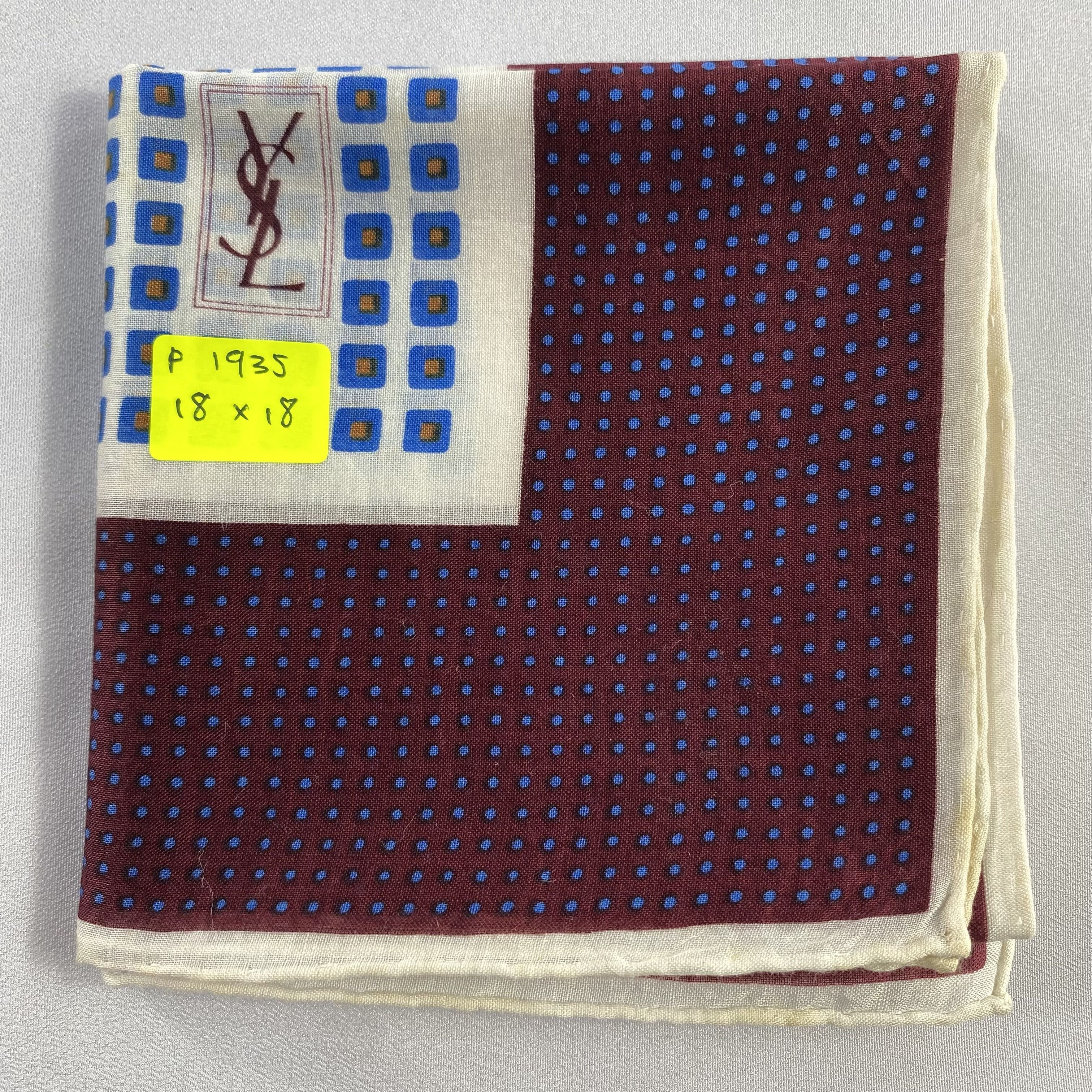 Vintage × Yves Saint Laurent Yves Saint Laurent Neckerchief / Handkerchief-P1935 Size ONE SIZE - 5 Thumbnail