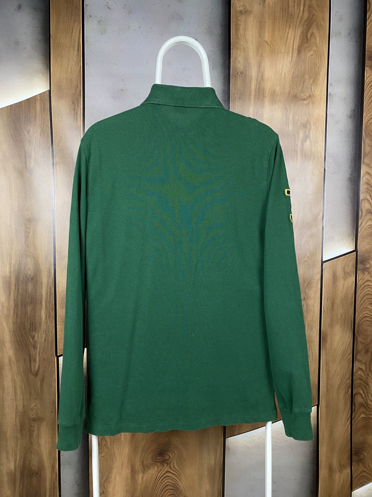 Polo Ralph Lauren 🎠Vintage 90s Polo Long Sleeve Polo Ralph Lauren Racing Tee🎠 Size US S / EU 44-46 / 1 - 9 Thumbnail
