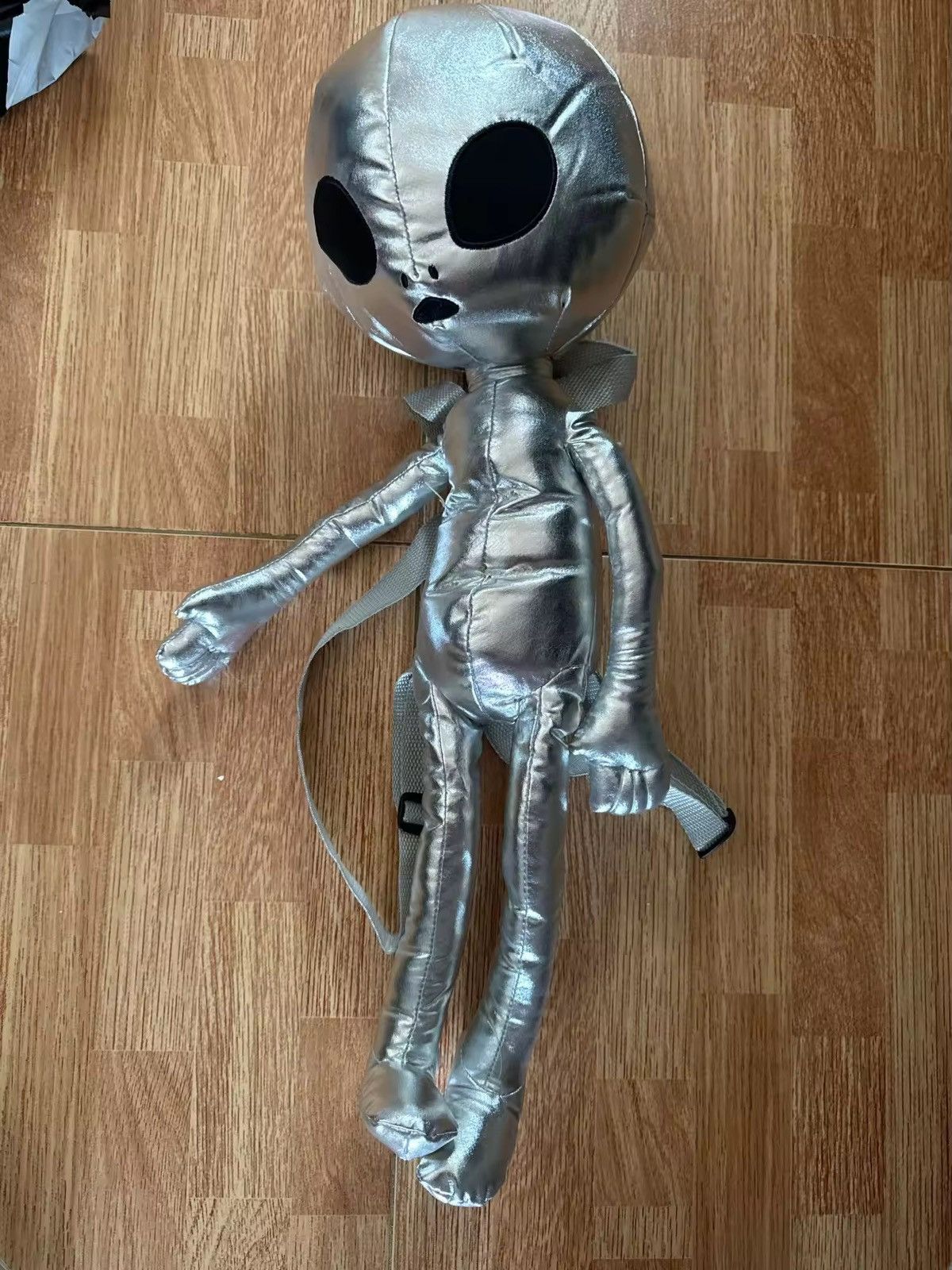 Vintage 60cm Fashion Alien Backpack PU Size ONE SIZE - 2 Thumbnail