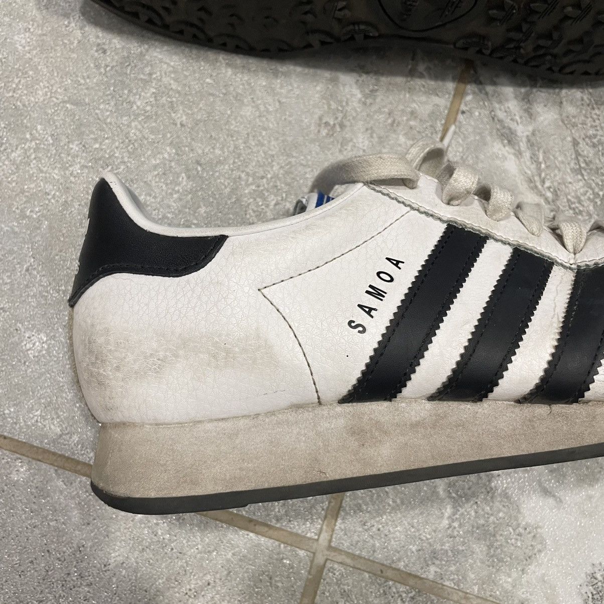 Adidas Adidas Samoa LEA White Black boots shoes sneakers speed og Size US 8.5 / EU 41-42 - 3 Thumbnail