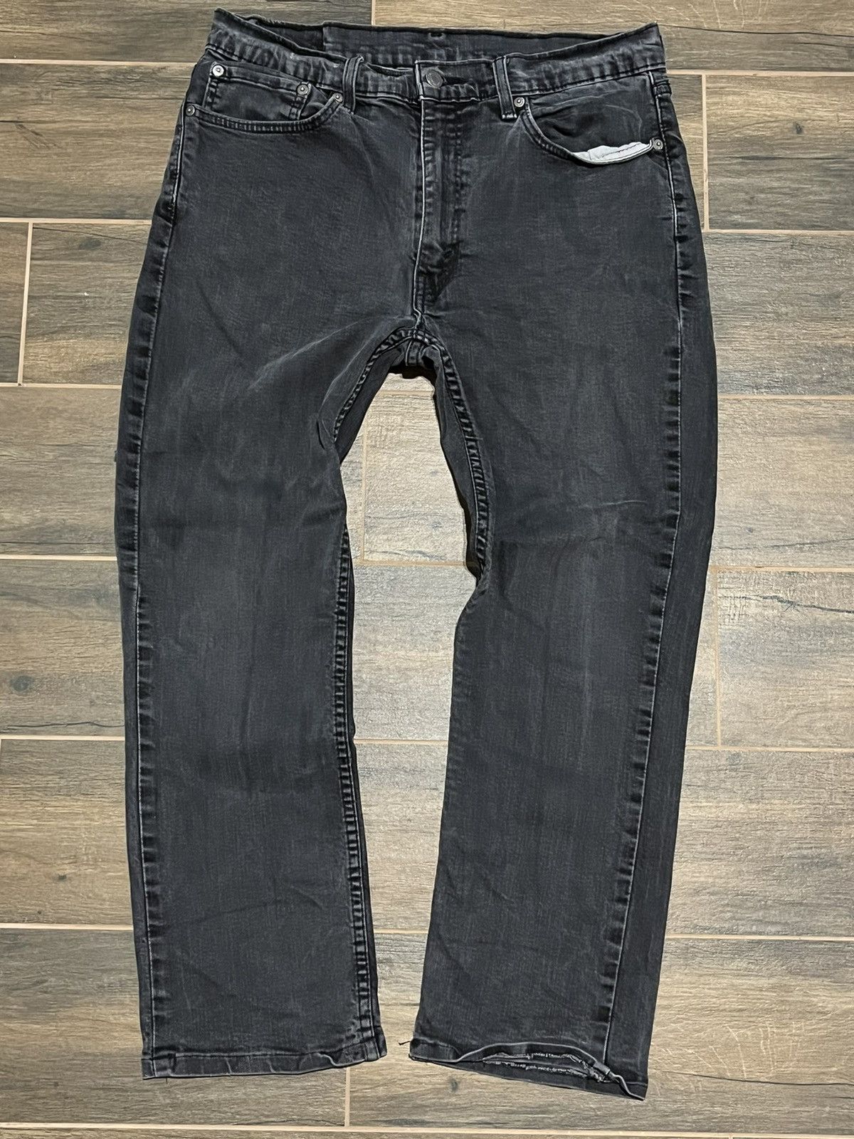 Jean × Levi's × Vintage Vintage Y2k Levis Crazy Baggy Jeans Levis 514 Blue Denim Size US 36 / EU 52 - 2 Thumbnail