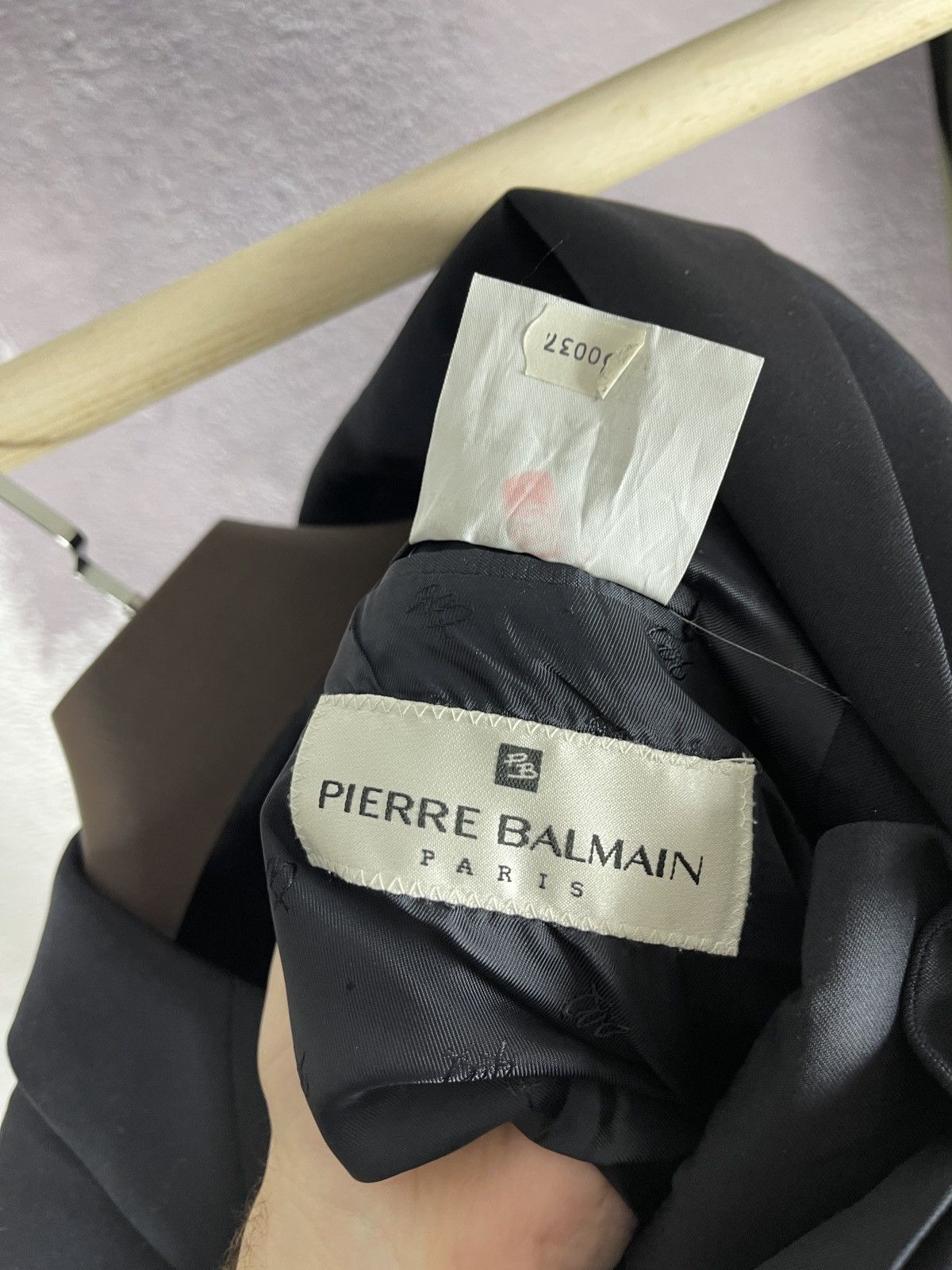 Pierre Balmain Pierre Balmain Paris vintage wool blazer sport coat Size 46R - 11 Thumbnail