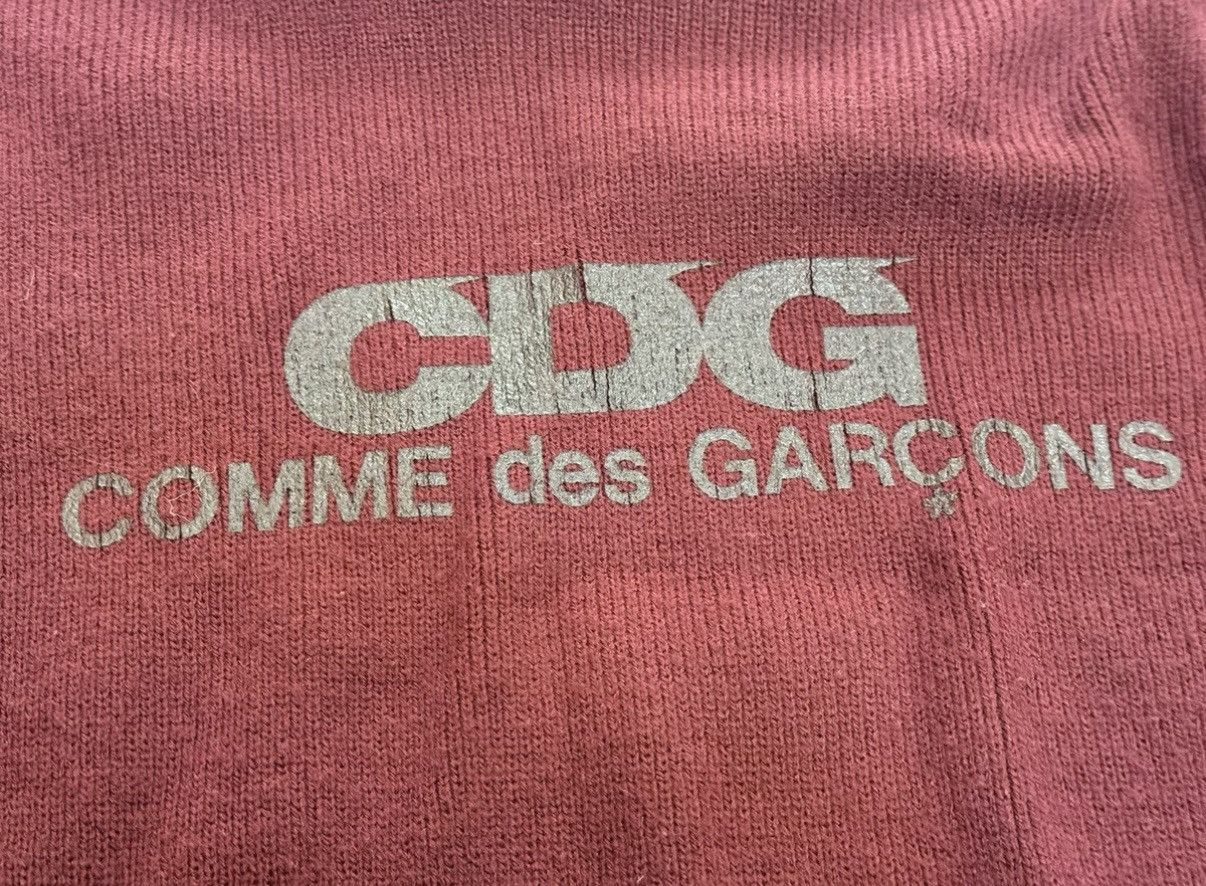 CDG by Comme des Garcons Japanese Authentic COMME des GARÇONS CDG Logo Sweater Size US L / EU 52-54 / 3 - 3 Thumbnail