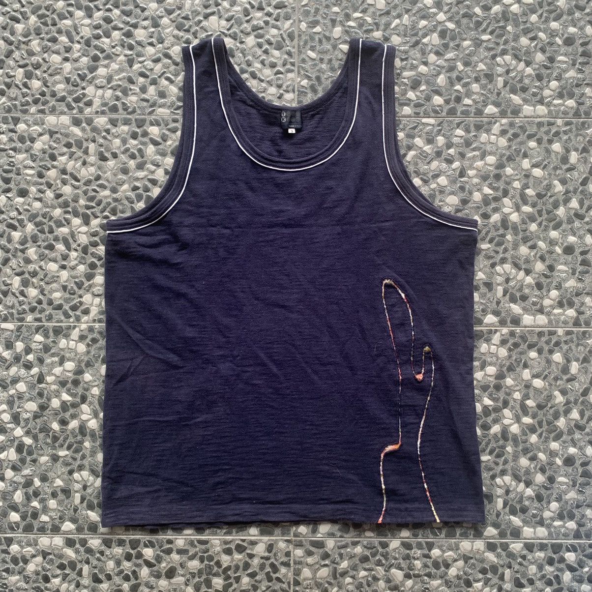 Designer × Japanese Brand × Takeo Kikuchi TAKEO KIKUCHI TANK TOP VERY RARE 💦 Size US L / EU 52-54 / 3 - 1 Thumbnail