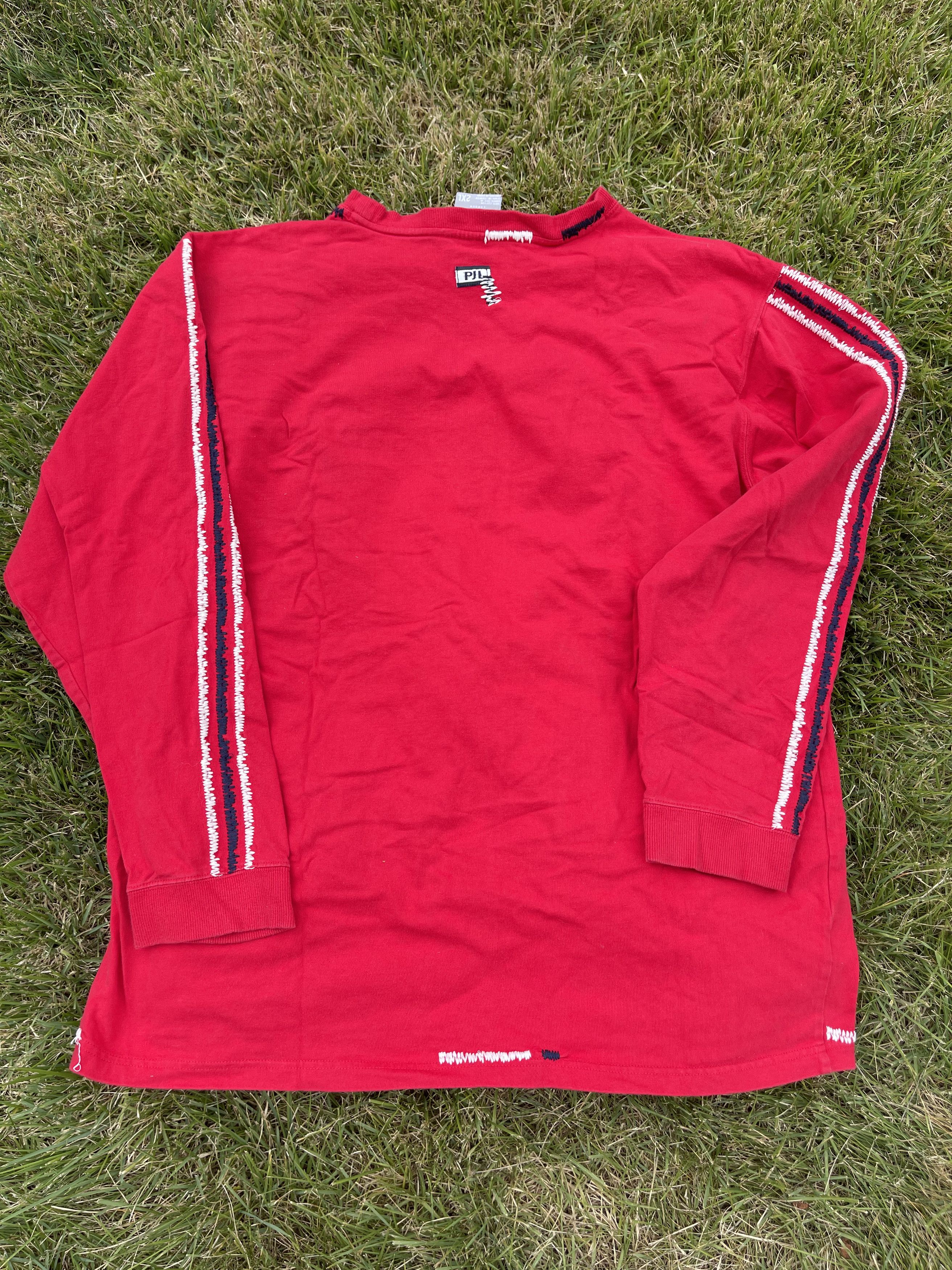 Pepe Jeans × Vintage Pepe Jeans London Y2K Hip Hop Rap Long Sleeve T-Shirt Size US XXL / EU 58 / 5 - 14 Thumbnail