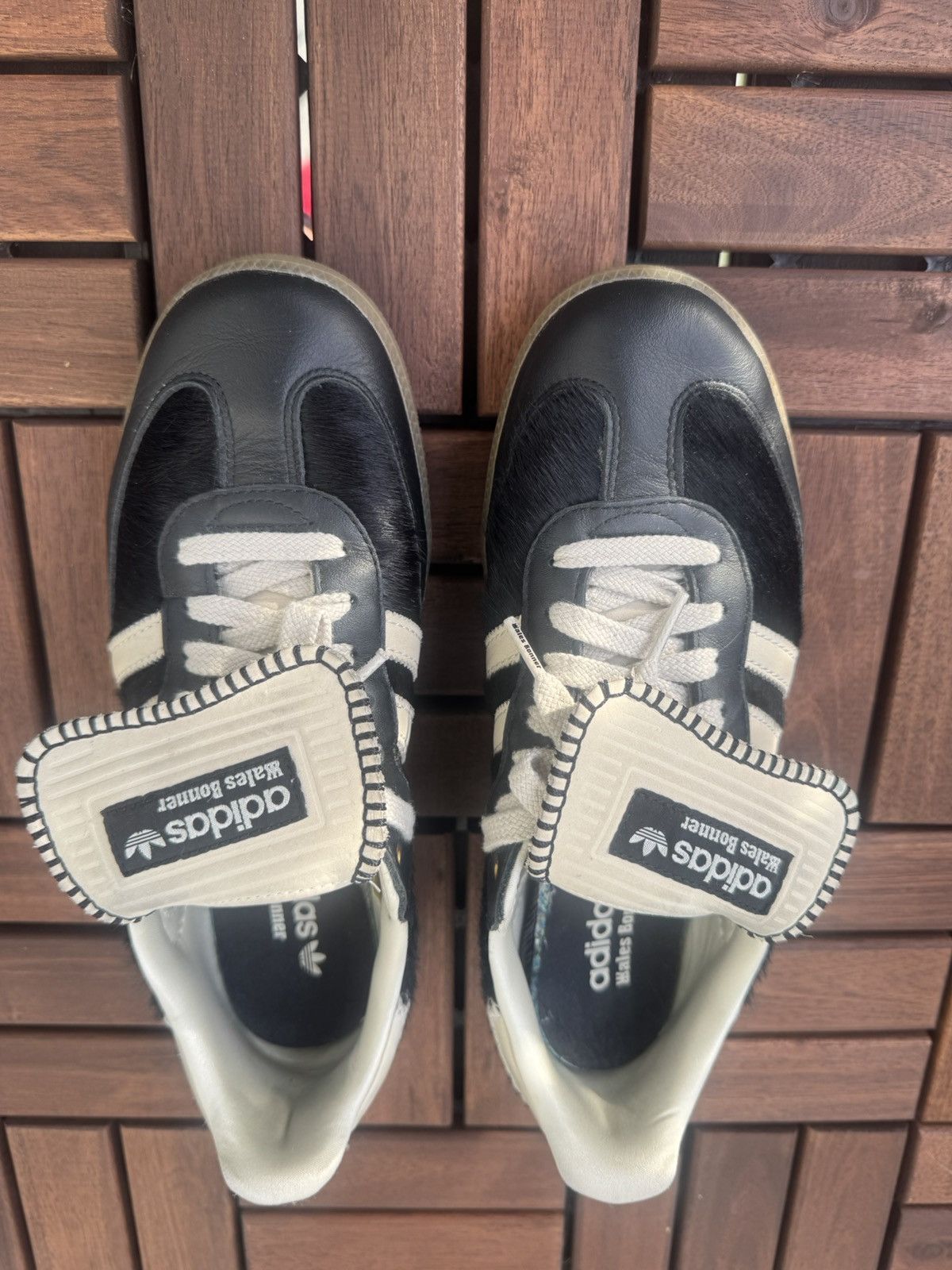 Adidas × Wales Bonner Adidas x Wales Bonner Samba Pony Tonal Core Black Size US 9.5 / EU 42-43 - 6 Thumbnail