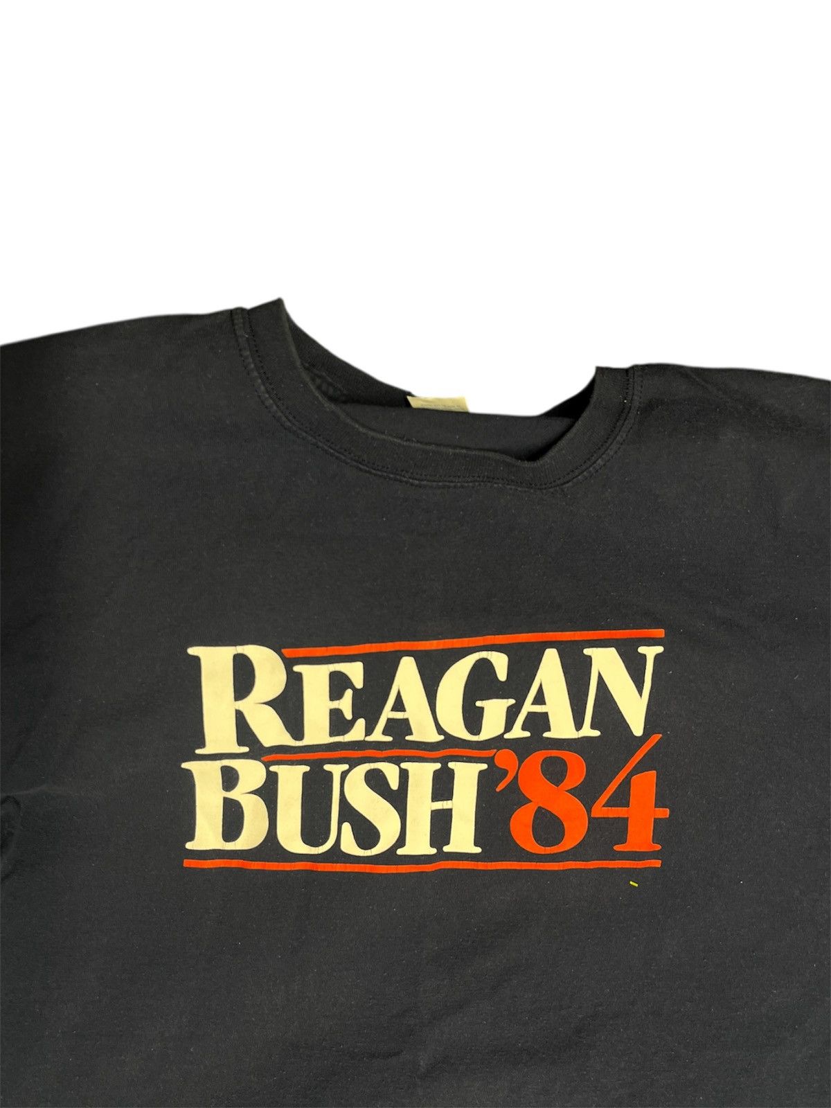 Port Authority Vintage Reagan Bush '84 T-Shirt Port & Co Navy Large Cotton Size US L / EU 52-54 / 3 - 2 Thumbnail