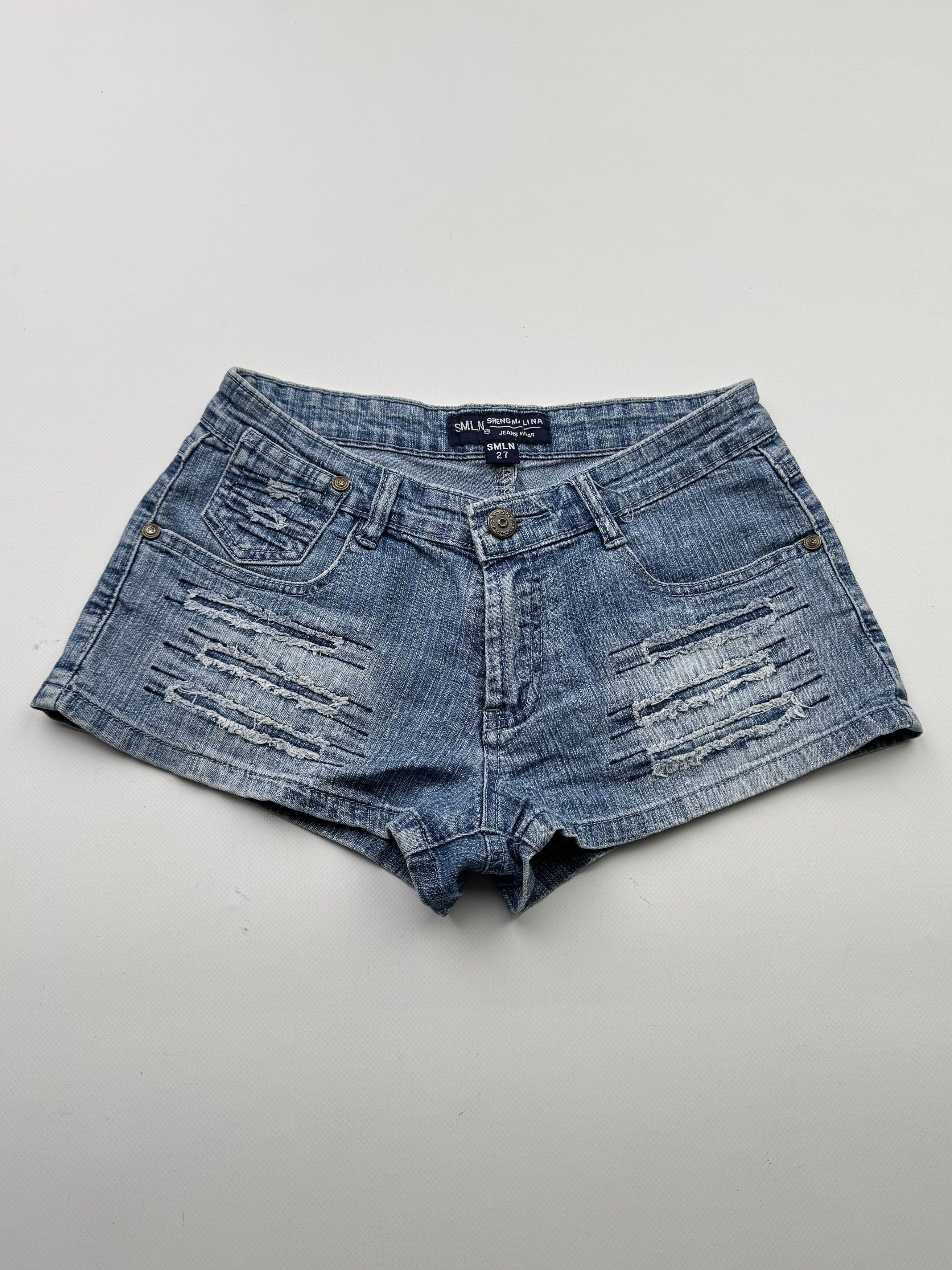 Japanese Brand Vintage Mini Shorts B729(V213)E2 Size 27" / US 4 / IT 40 - 1 Thumbnail