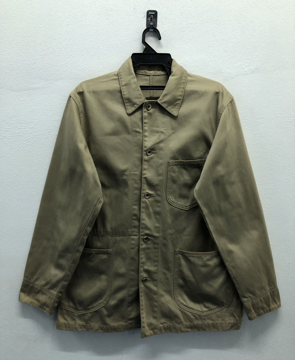 SHIPS SHIPS Khaki Cotton Chore Jacket – Size L Size US L / EU 52-54 / 3 - 1 Thumbnail
