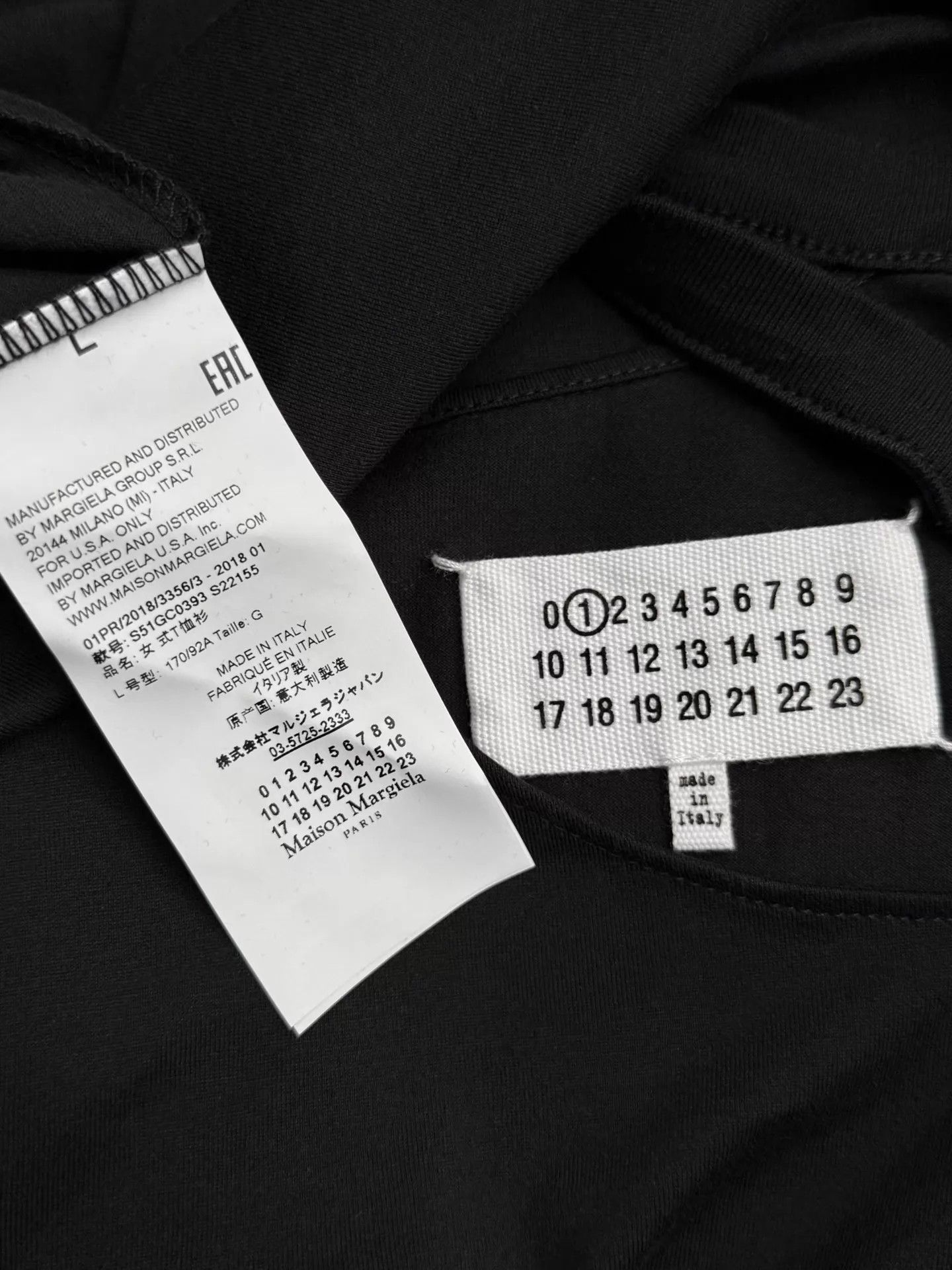 Maison Margiela Maison Margiela SS18 Deconstructed Strap Sleeve Tee Black L Size L / US 10 / IT 46 - 7 Thumbnail