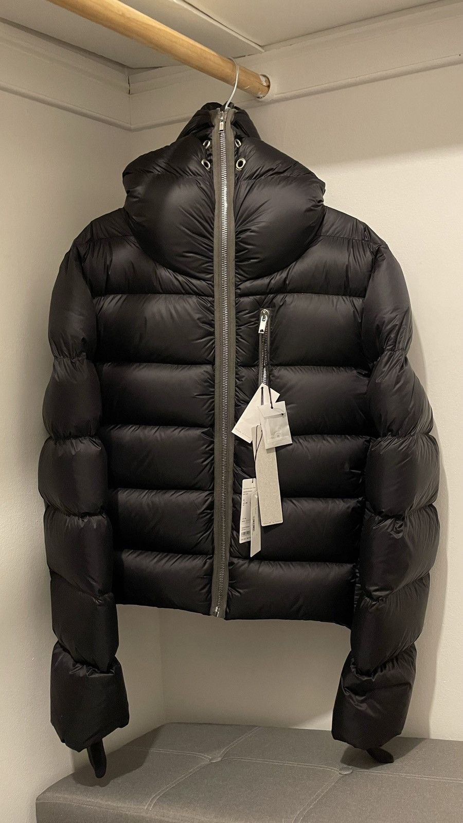 Rick Owens Rick Owens Strobe Runway Gimp Puffer Down Jacket | Grailed