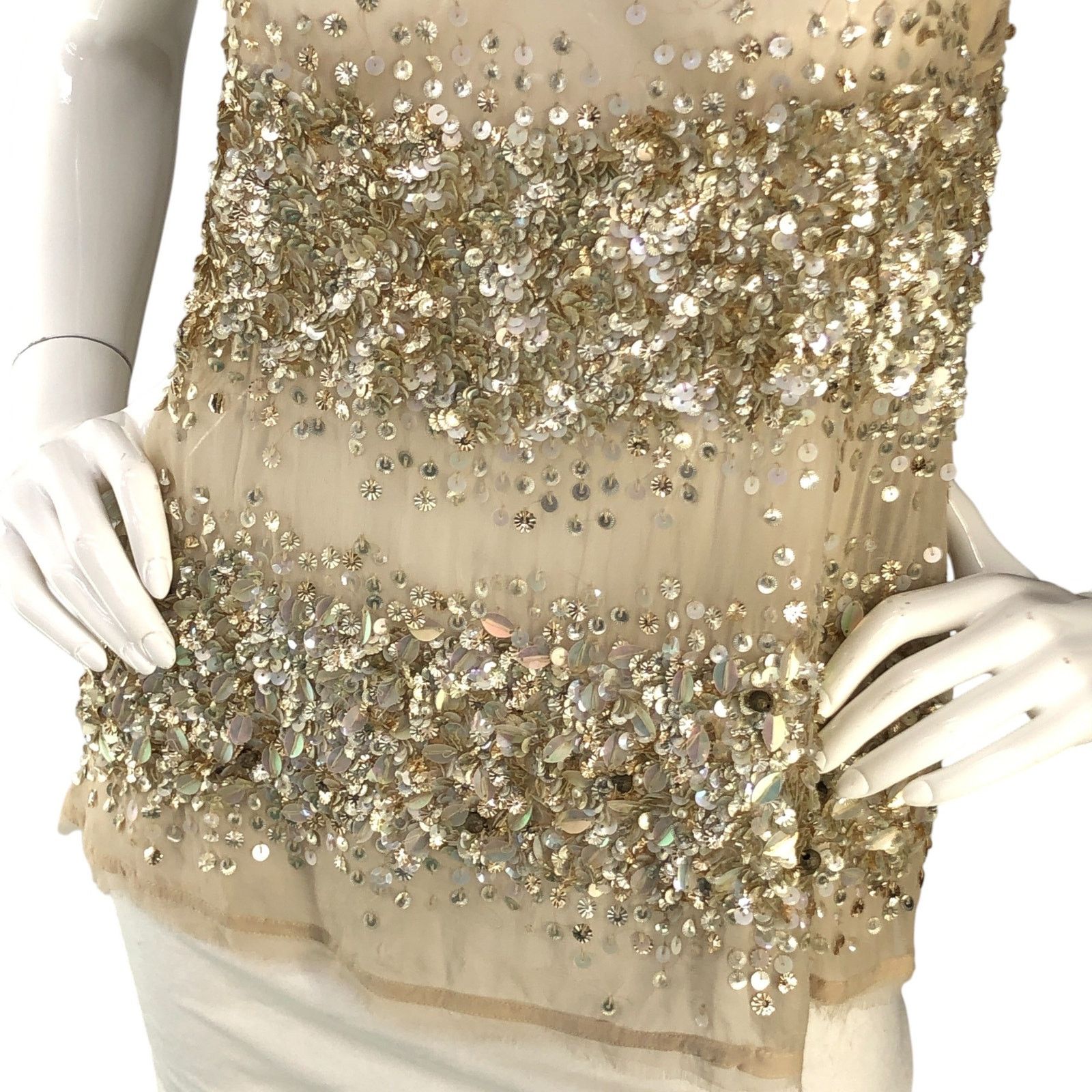 Allsaints Allsaints All Saints Size 4 Top Restrain Beaded TINY FLAW Size S / US 4 / IT 40 - 3 Thumbnail