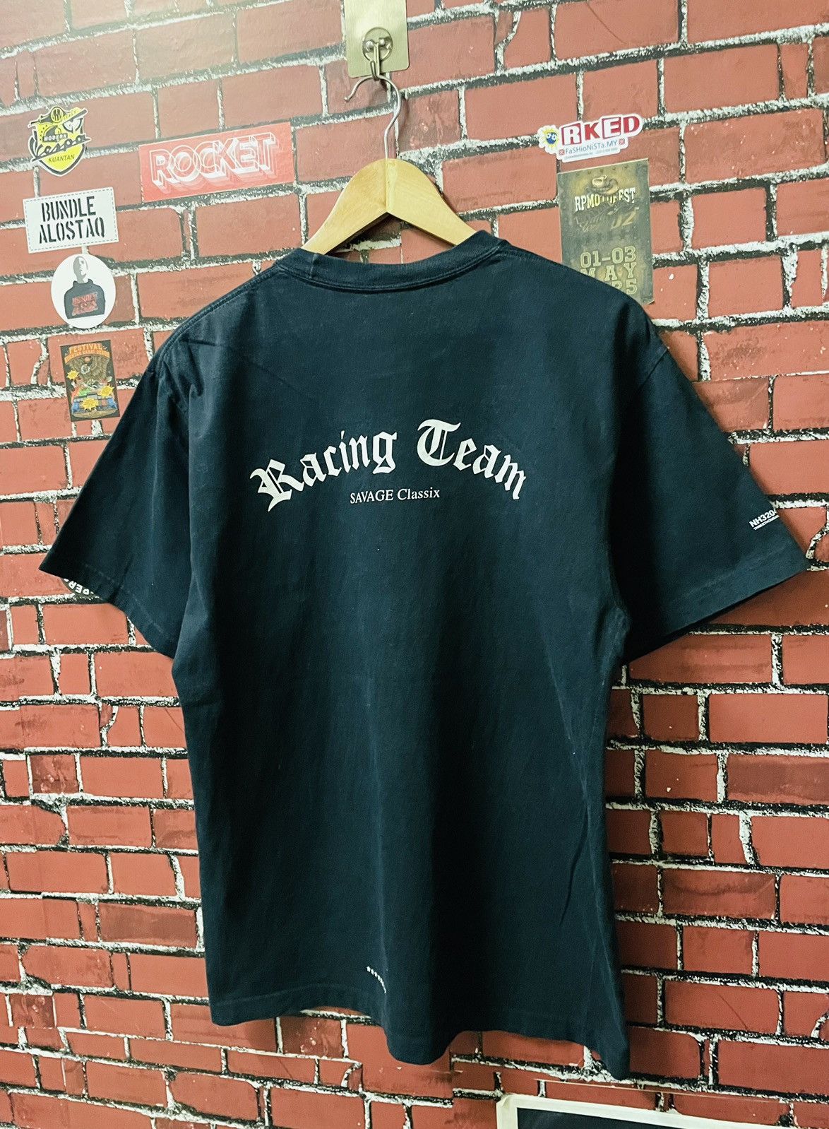 Neighborhood NEIGHBORHOOD RACING TEAM (SAVAGE CLASSIX ) TEE Size US M / EU 48-50 / 2 - 9 Thumbnail