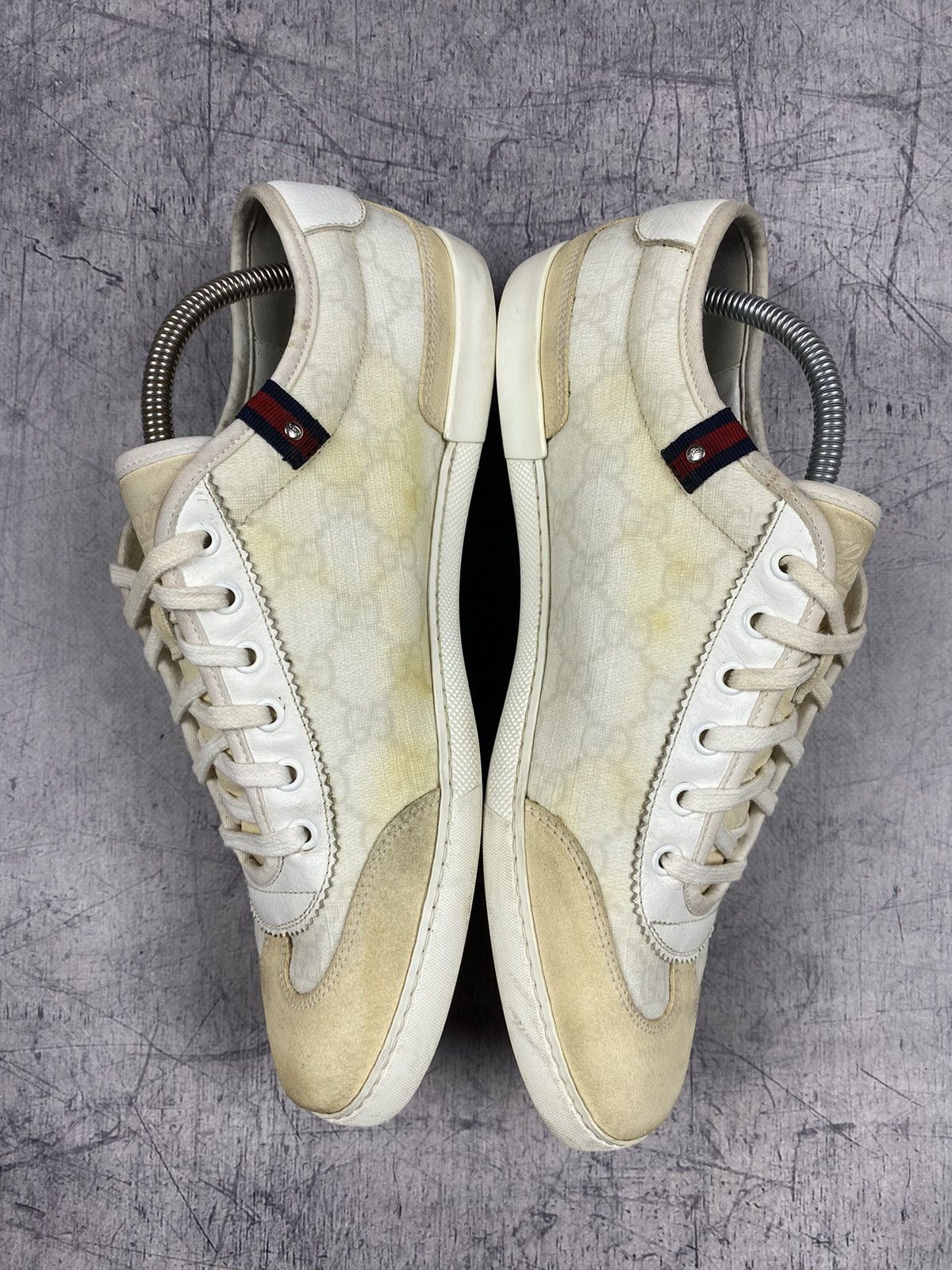 Gucci Vintage Gucci GG Canvas Monogram Low Sneakers Shoes Size US 8 / EU 41 - 14 Thumbnail