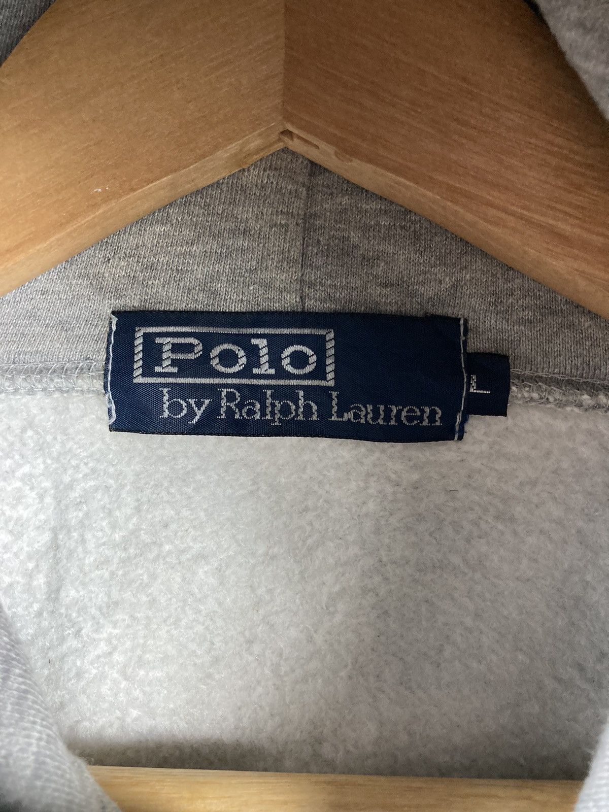 K-Swiss × Polo Ralph Lauren × Vintage Vintage 90s Polo Ralph Lauren Polo K-Swiss Hoodie Jumper Size L / US 10 / IT 46 - 4 Thumbnail