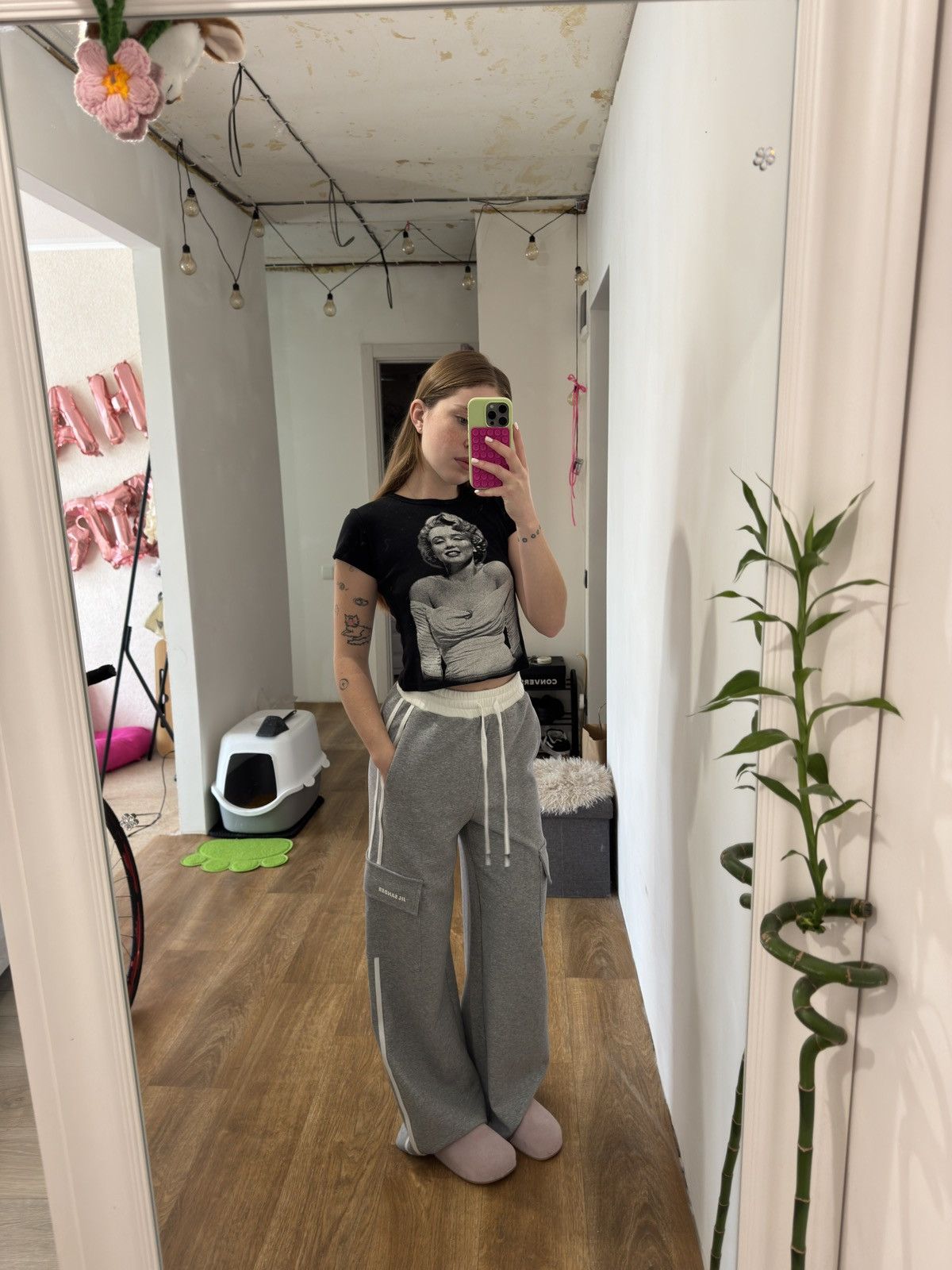 Jil Sander JIL SANDER WIDE LEG SWEATPANTS Size 27" / US 4 / IT 40 - 7 Thumbnail