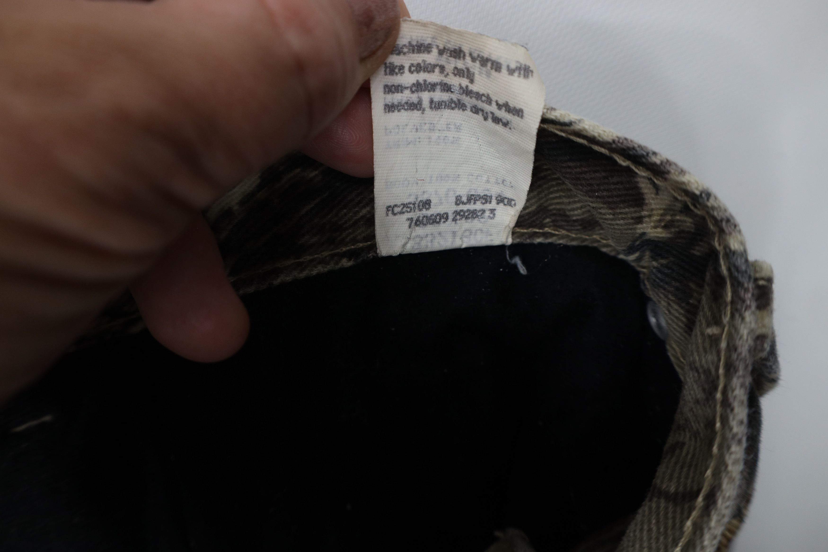 Wrangler Vintage 90s Y2K Wrangler Fleece Lined Camouflage Jeans Size US 36 / EU 52 - 12 Thumbnail