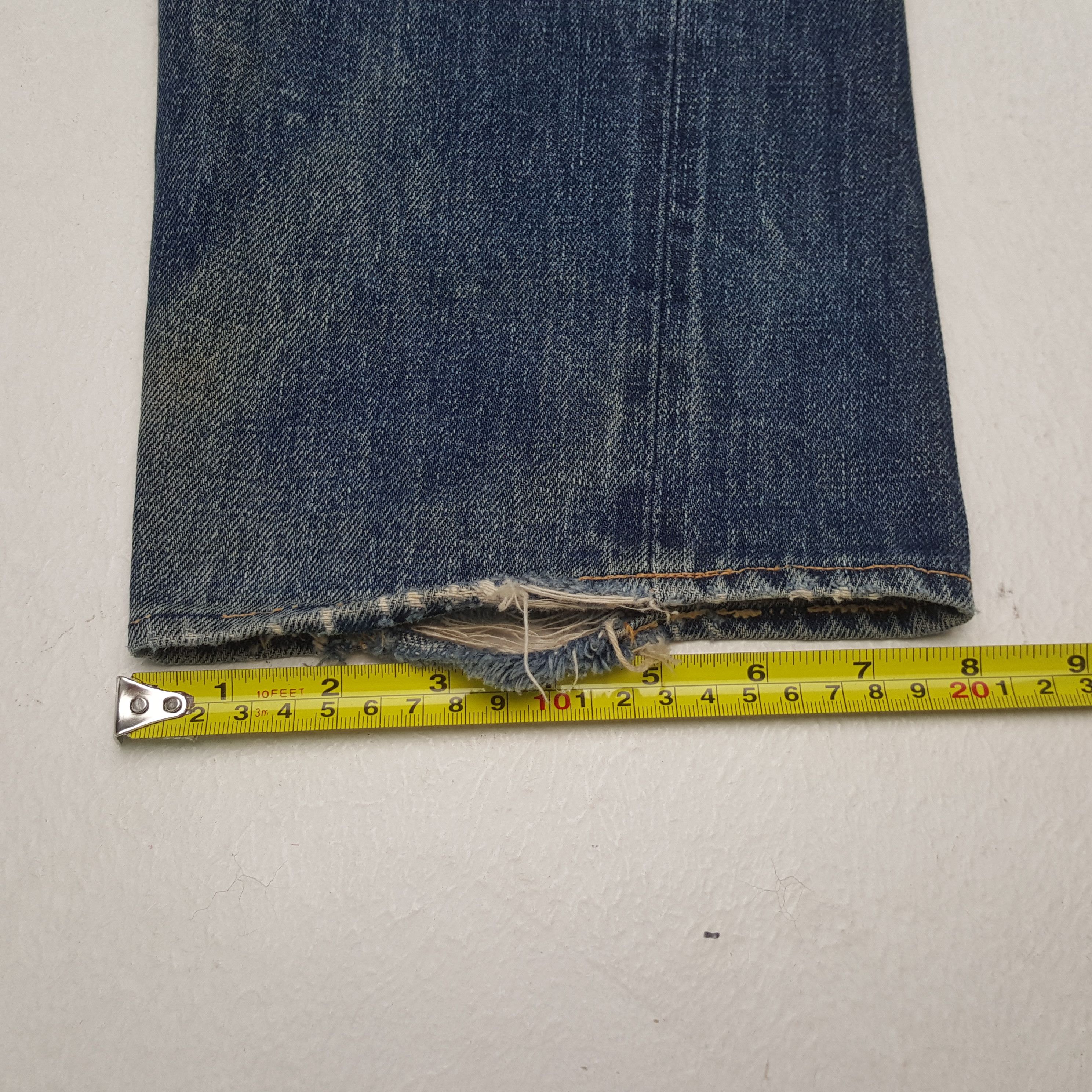 Vintage Denim Jeans Streetwear Style RR16 Size US 29 - 11 Thumbnail