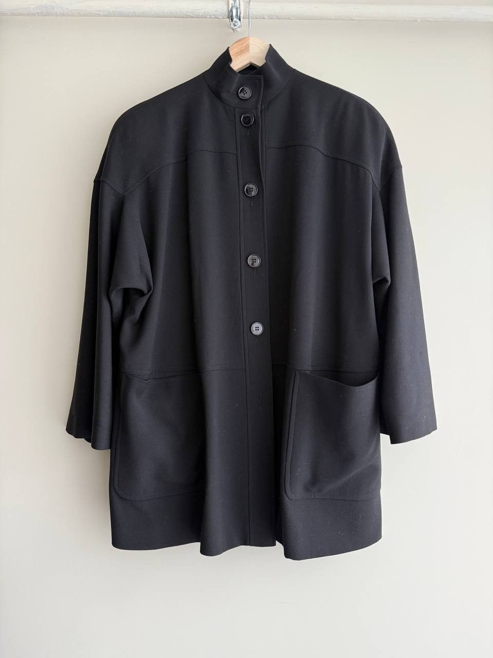 Gianfranco Ferre Gianfranco Ferre Black Lana Womens Blazer’s Jacket Size XL / US 12-14 / IT 48-50 - 1 Thumbnail