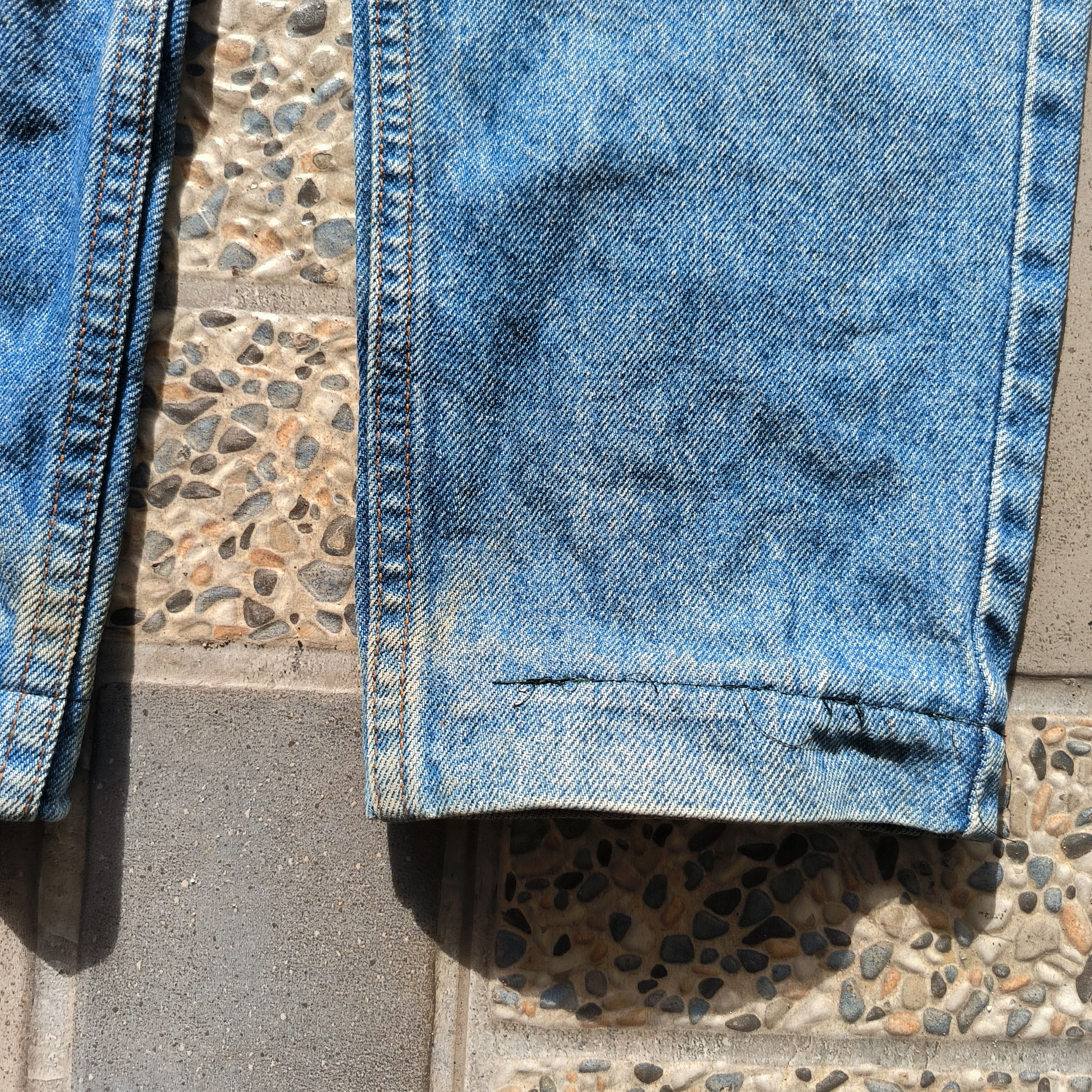 Levi's Vintage 1980s Levis Big E Fontana Green Tab Jeans Size US 30 / EU 46 - 6 Thumbnail
