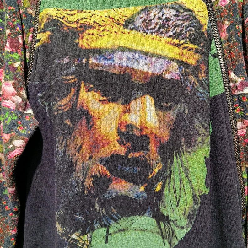 Givenchy Givenchy Fashion Flower Pattern Hoodie Size US L / EU 52-54 / 3 - 3 Thumbnail