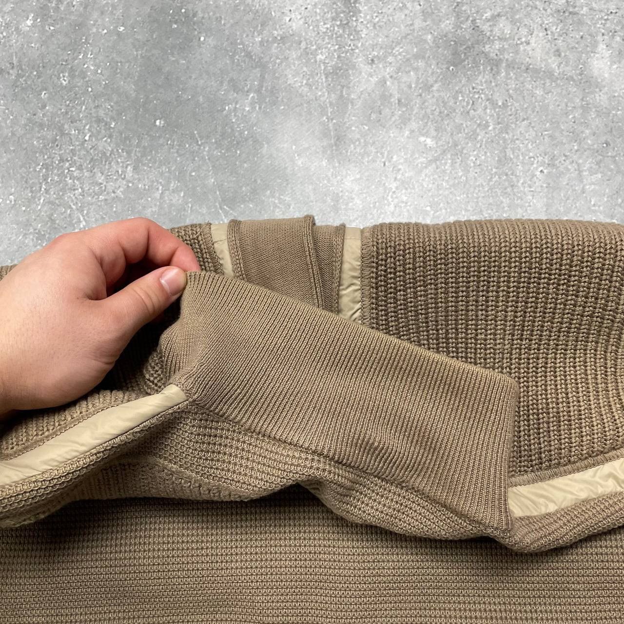 Bark Bark Knit Down Button-Up Cardigan Brown Size M Size US M / EU 48-50 / 2 - 10 Thumbnail
