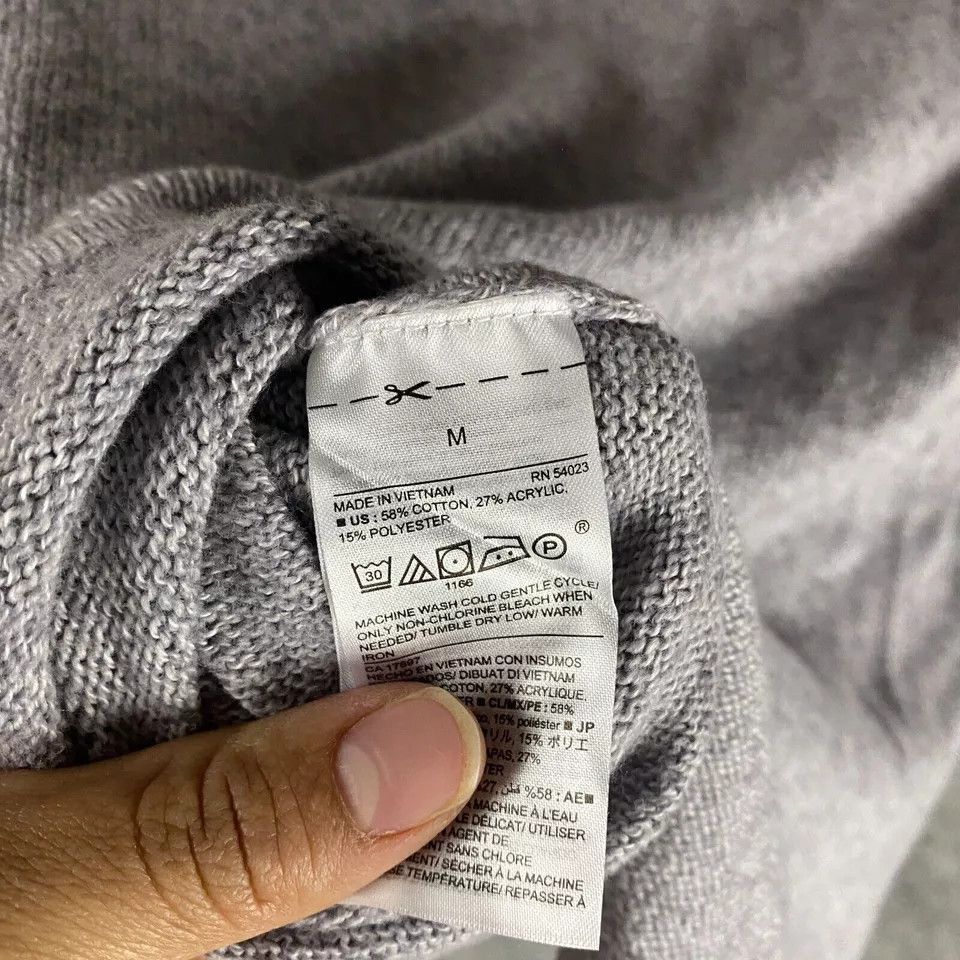 Old Navy Old Navy Sweater Women's Pullover Gray Cotton Blend Adults M Size M / US 6-8 / IT 42-44 - 7 Thumbnail