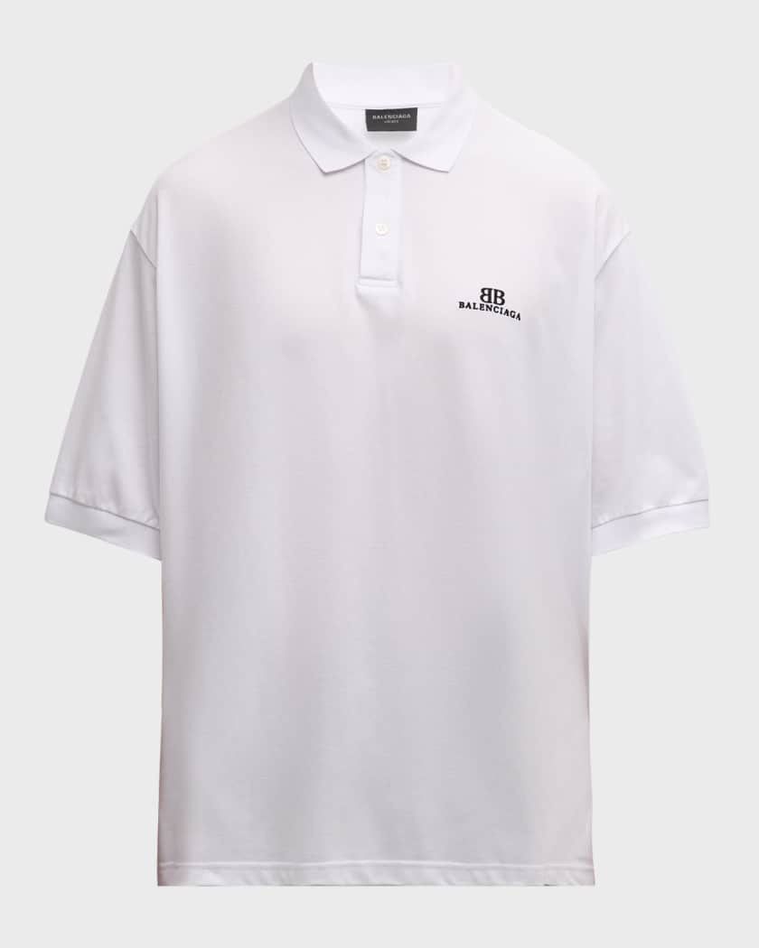 Balenciaga Balenciaga BB Classic Polo Shirt Size US XL / EU 56 / 4 - 2 Thumbnail
