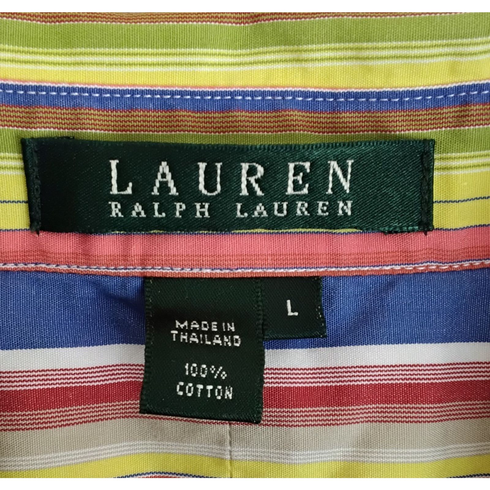 Lauren Ralph Lauren Lauren Ralph Lauren Button Up Shirt Women's L Multicolor Size L / US 10 / IT 46 - 7 Thumbnail