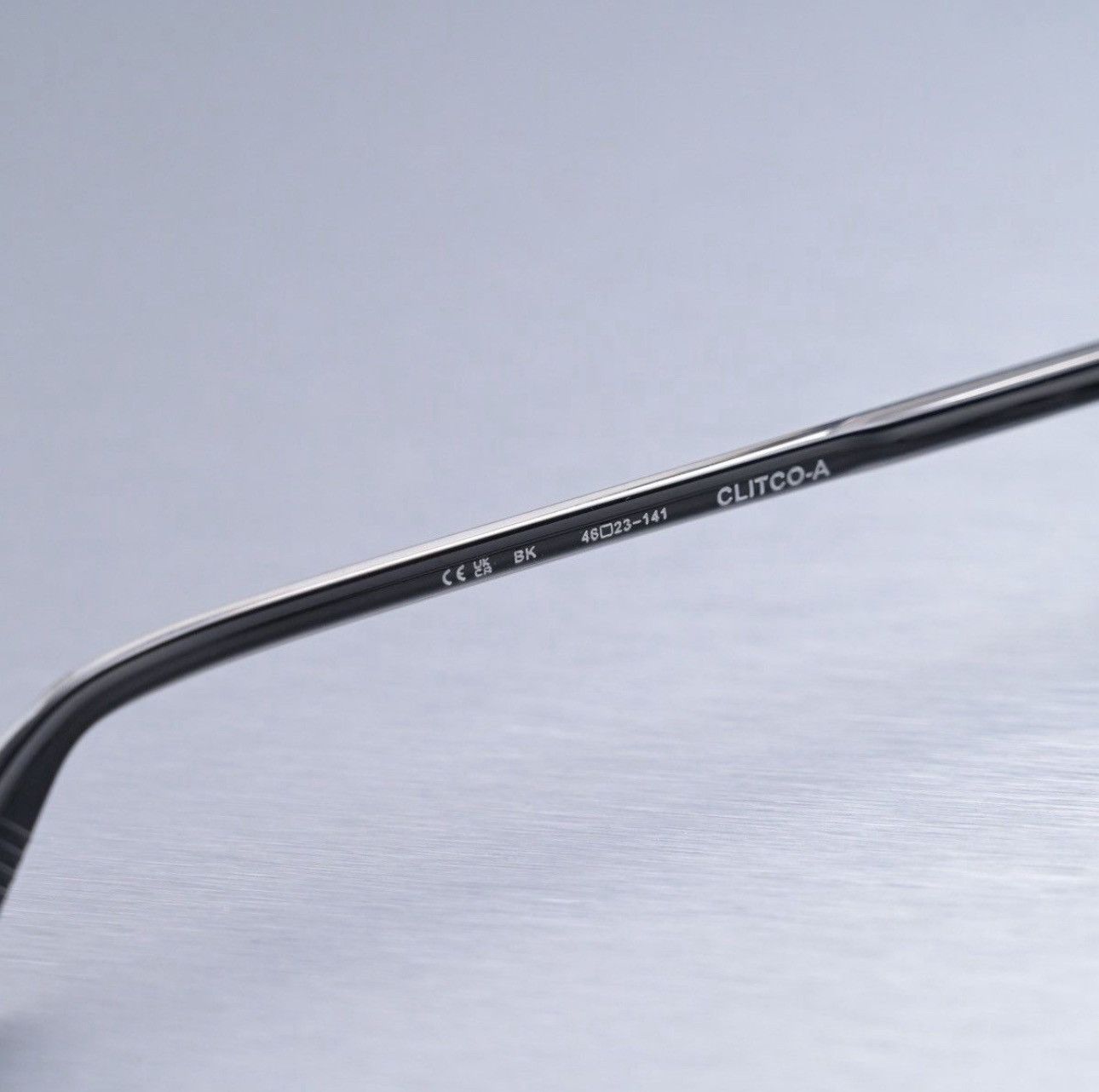 Chrome Hearts CHROME HEARTS CLITCO BLACK GLASSES Size ONE SIZE - 5 Thumbnail