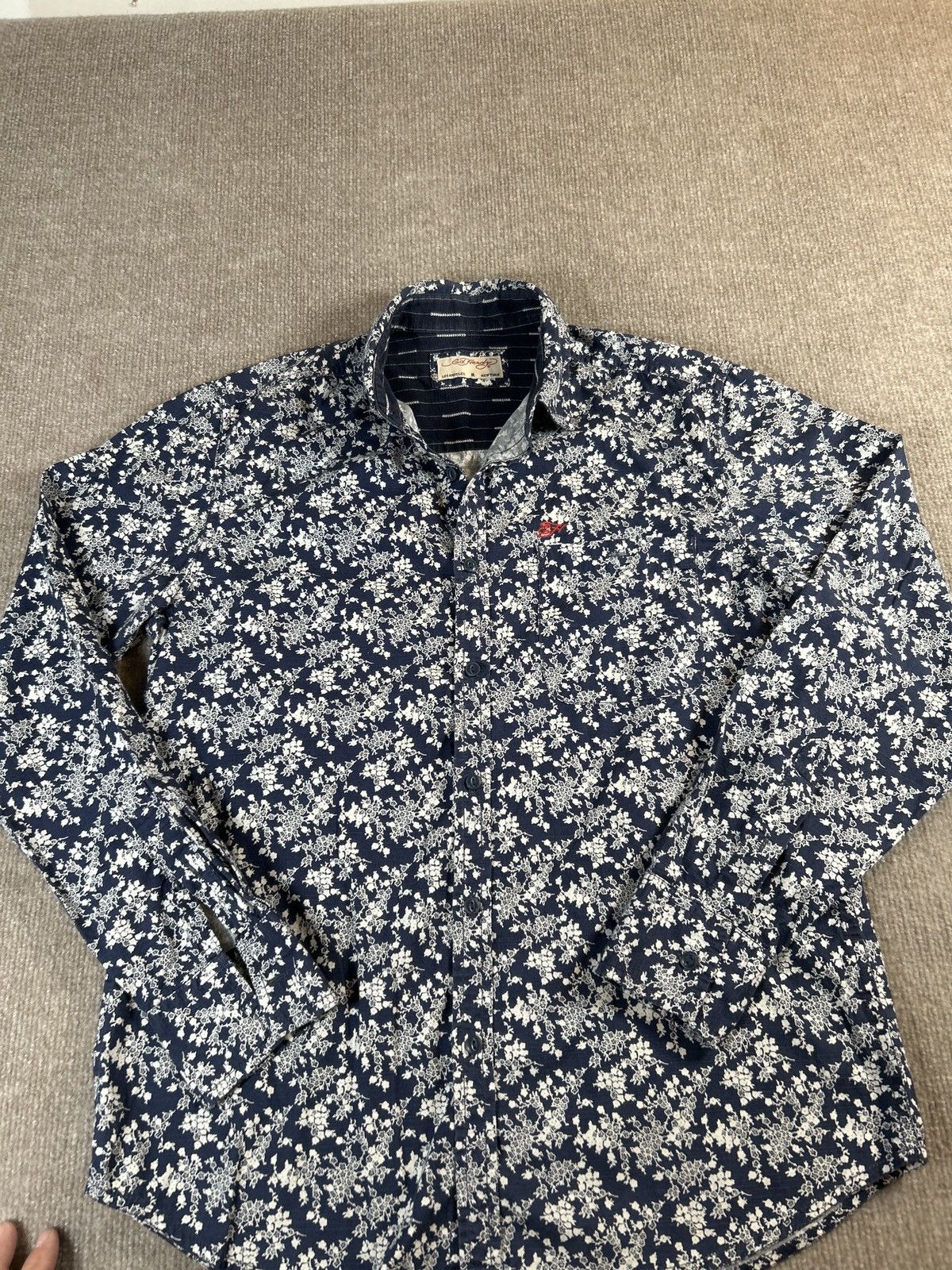 Ed Hardy Ed Hardy Floral Button Down (Size M) 0205 Size US M / EU 48-50 / 2 - 1 Thumbnail