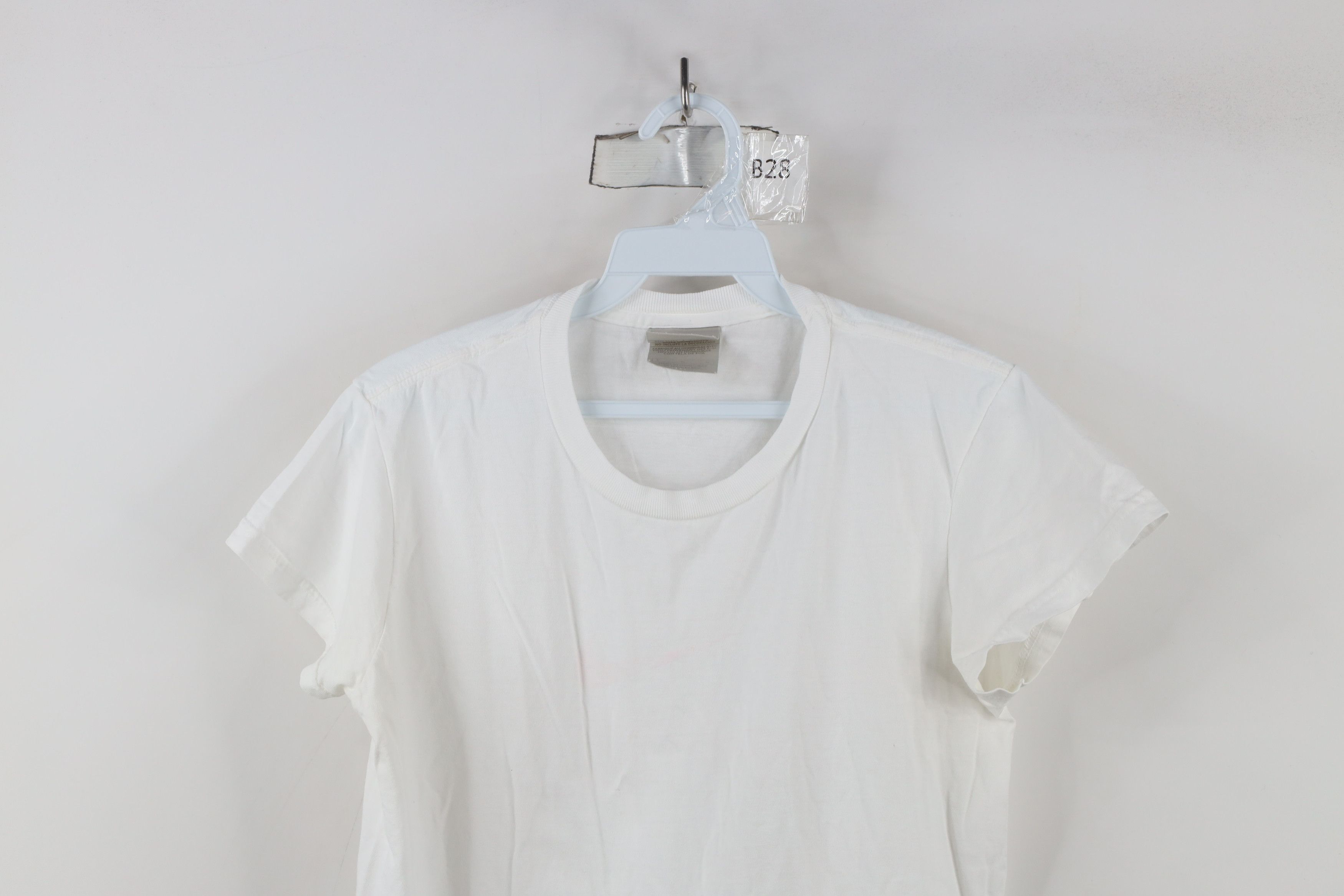 Nike × Vintage Vintage 90s Y2K Nike Scott Center Swoosh T-Shirt White Size L / US 10 / IT 46 - 2 Thumbnail
