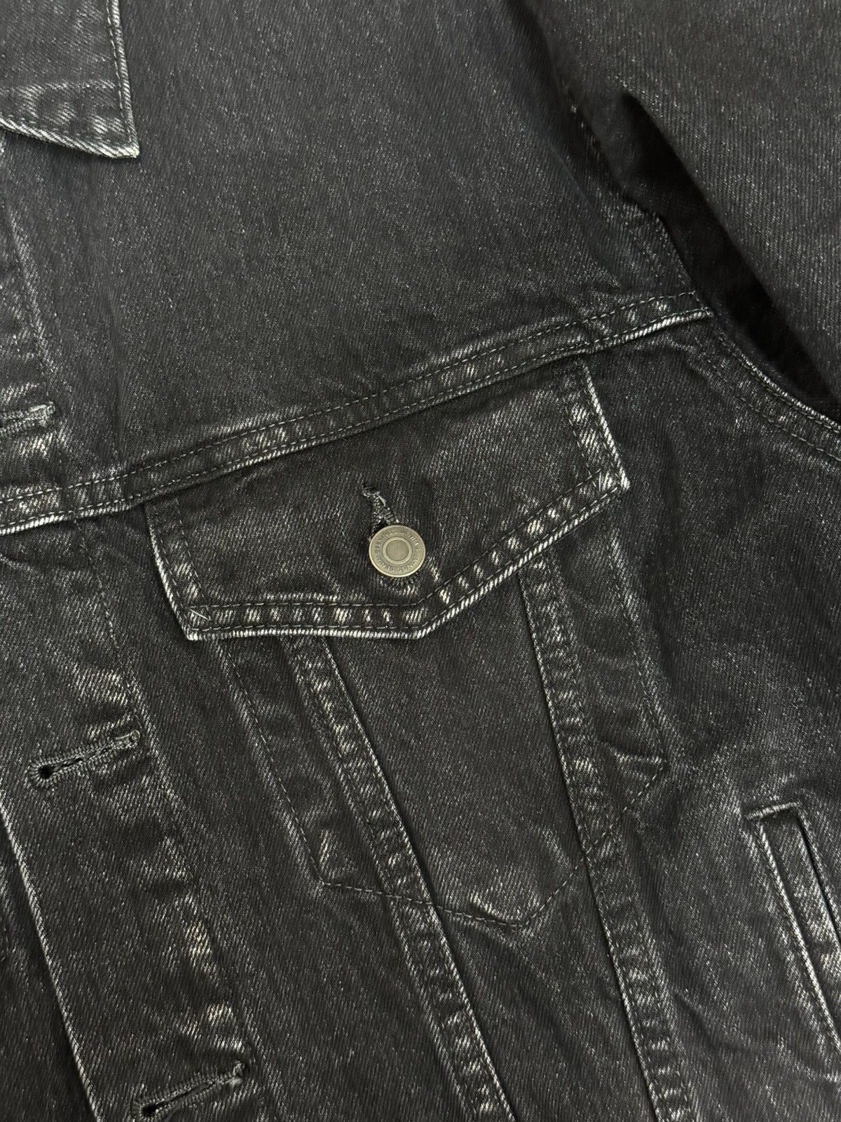 Seekings Seekings Washed Black Denim Jacket — First Season — Like New Size US M / EU 48-50 / 2 - 3 Thumbnail