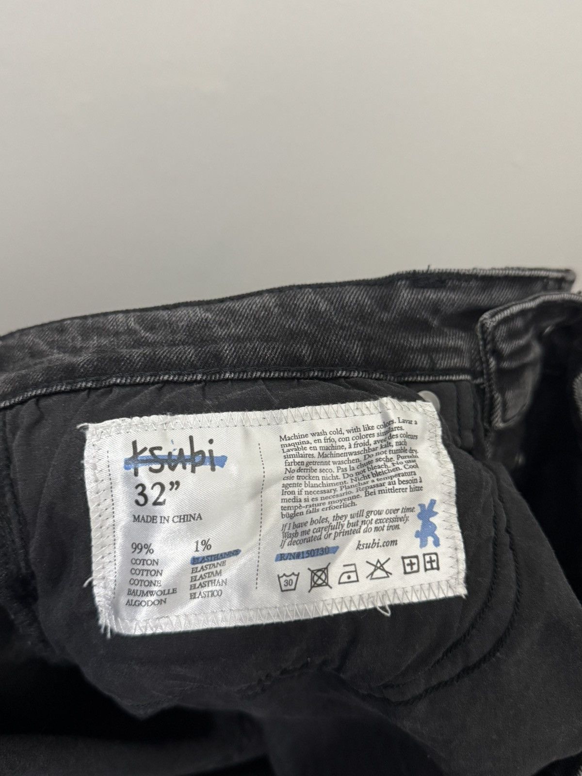 Ksubi Ksubi - Van Wrinkle Angst Silver Size US 32 / EU 48 - 3 Thumbnail
