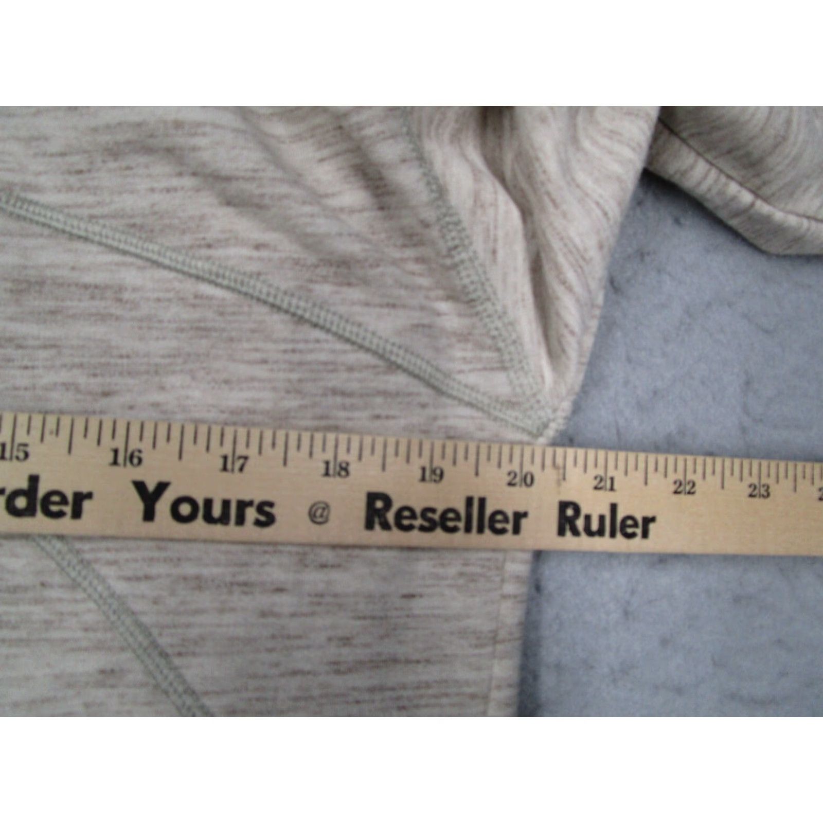 Vintage Kuhl Womens Sweater Medium Beige Wrap Open Front Long Sleeve Size M / US 6-8 / IT 42-44 - 7 Thumbnail