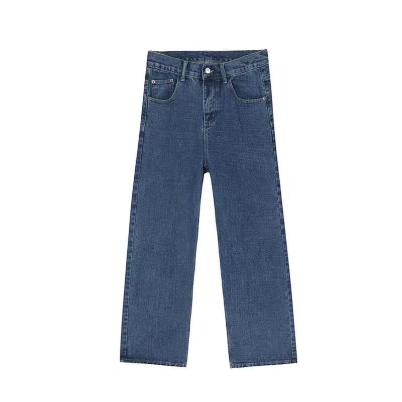 Japanese Brand × Vintage Vintage Street Casual Straight Leg Dark Blue Jeans Size US 32 / EU 48 - 6 Thumbnail
