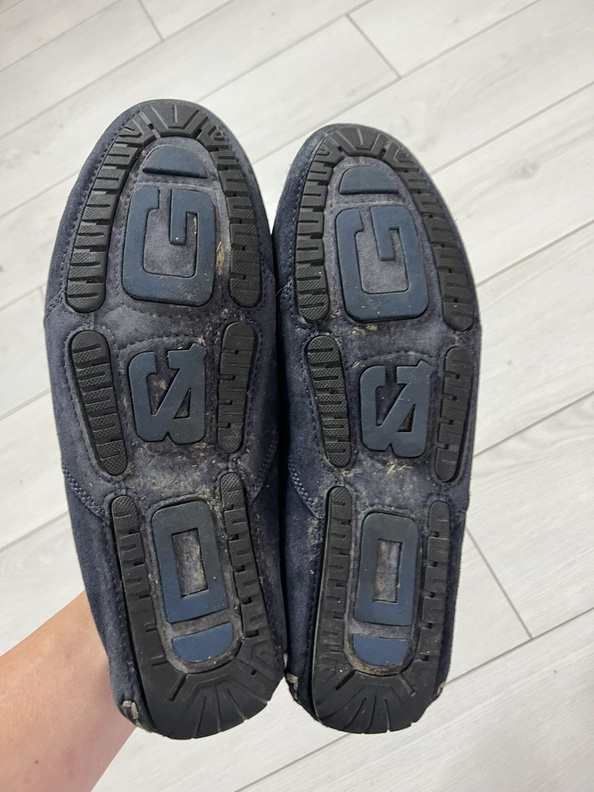 Dolce & Gabbana Vintage 2000s Dolce Gabanna Suede Slip On Loafers Size US 7 / EU 40 - 7 Thumbnail