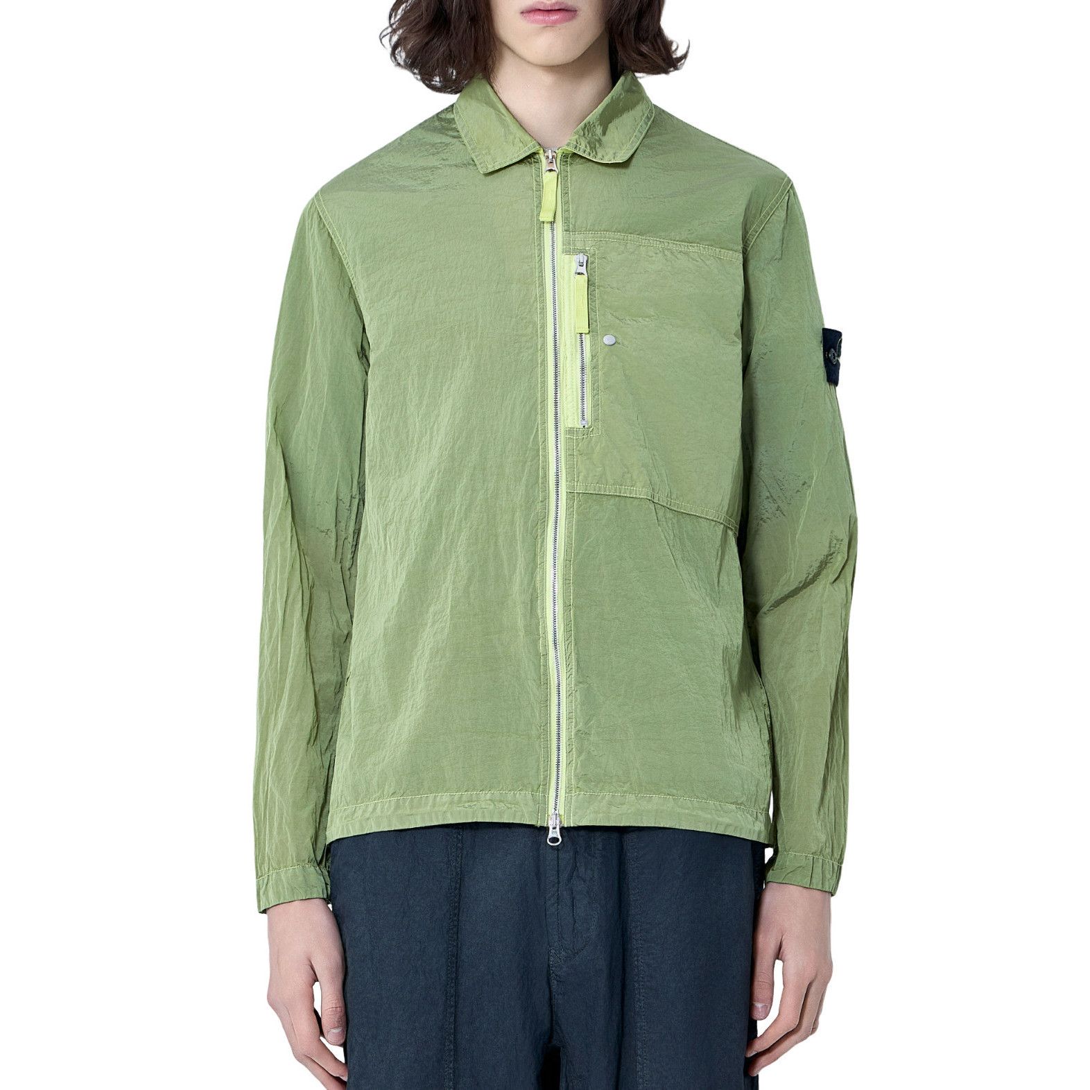 Stone Island STONE ISLAND Green Zip-Front Technical Jacket New & Authenti Size US XXL / EU 58 / 5 - 1 Preview