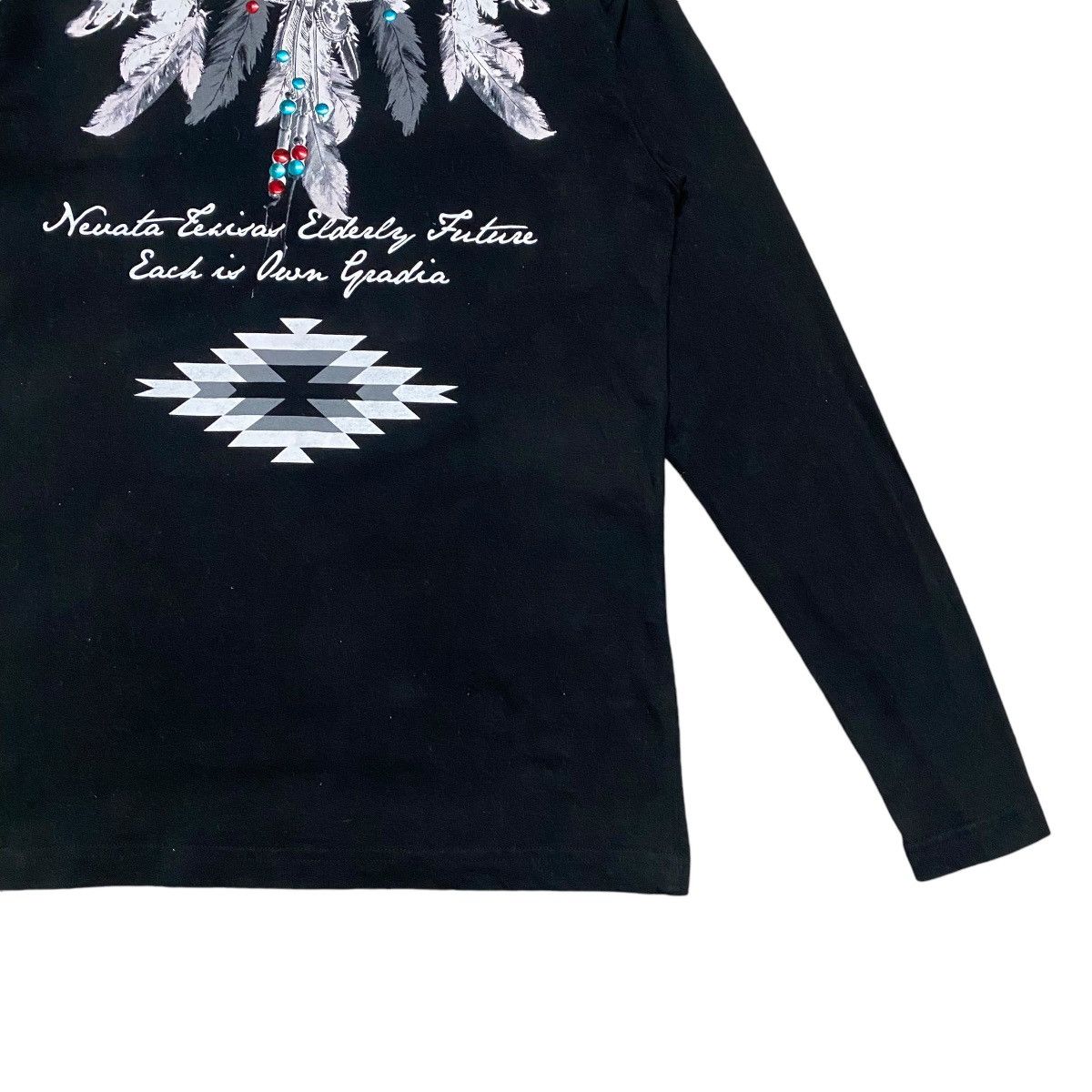 Japanese Brand LIQUID BOY Feather Trompe Loeil Shirt longsleeve Size US M / EU 48-50 / 2 - 10 Thumbnail