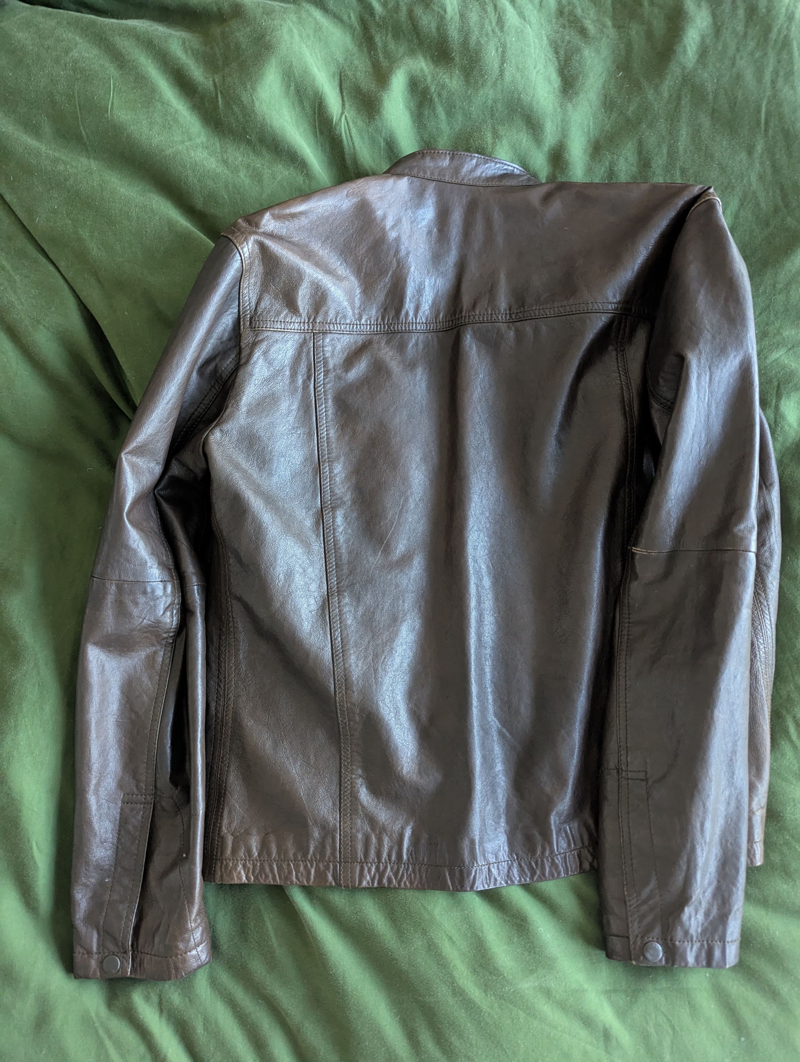 John Varvatos John Varvatos Star USA Moto Jacket 100% Sheep Skin Size US M / EU 48-50 / 2 - 6 Thumbnail