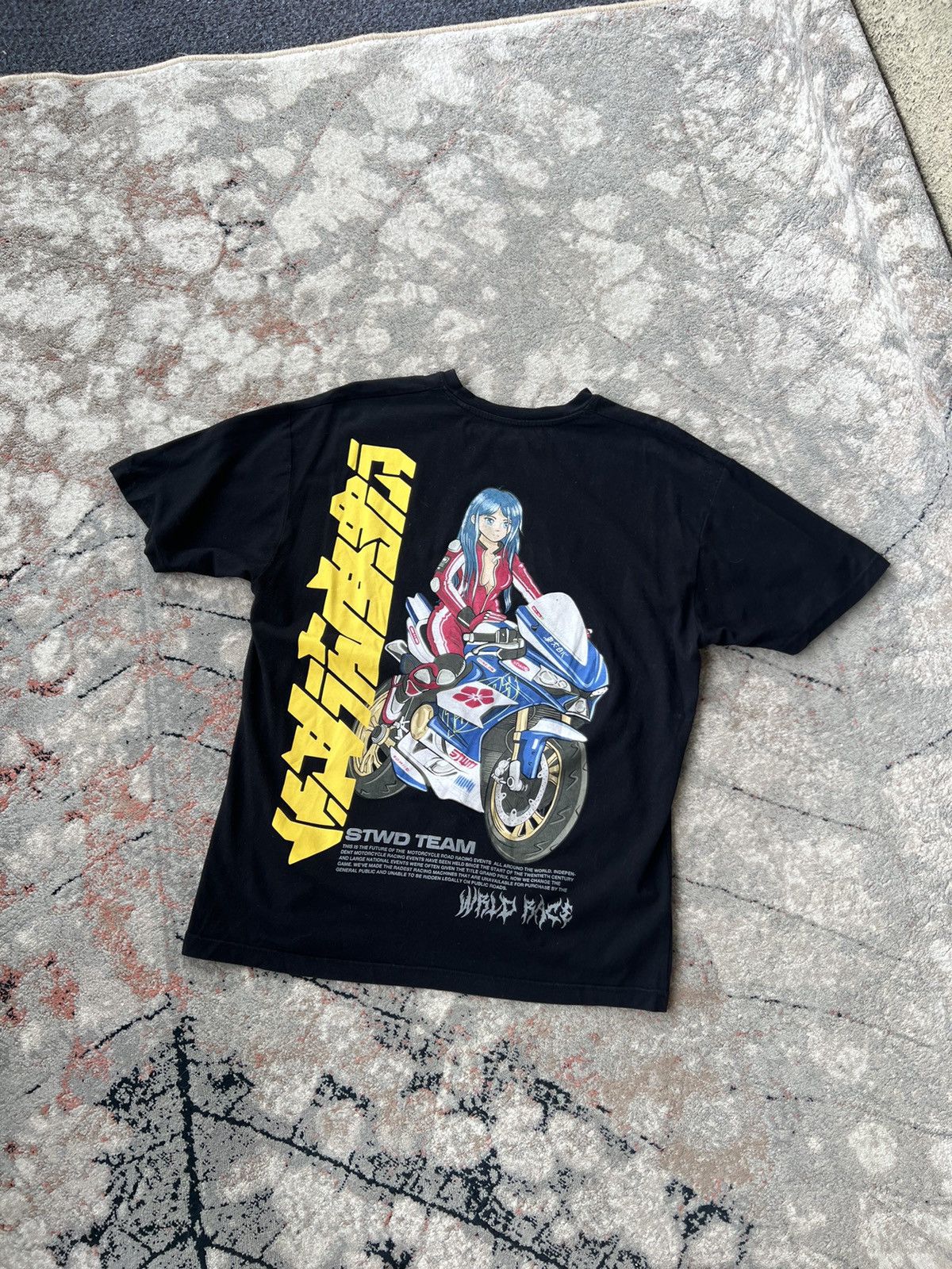 Anime STWD Team WRLD Race Anime Tee Size US L / EU 52-54 / 3 - 1 Thumbnail